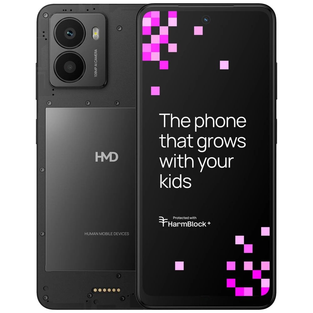 1 HMD Fuse Unlocked Smartphone 128GB Black, 1 of 4