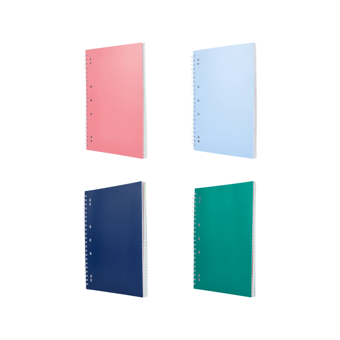 3 A4 Spiral Notebook - Assorted, 3 of 4