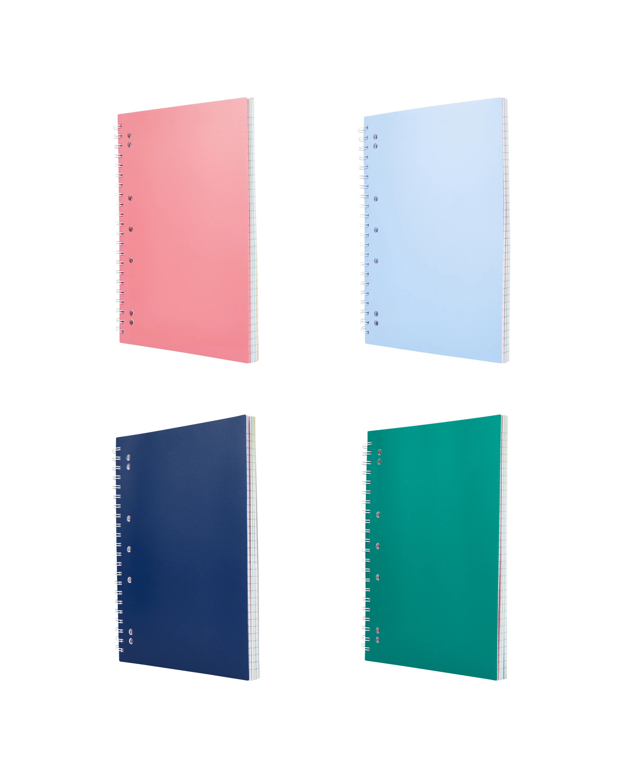 3 A4 Spiral Notebook - Assorted, 3 of 4