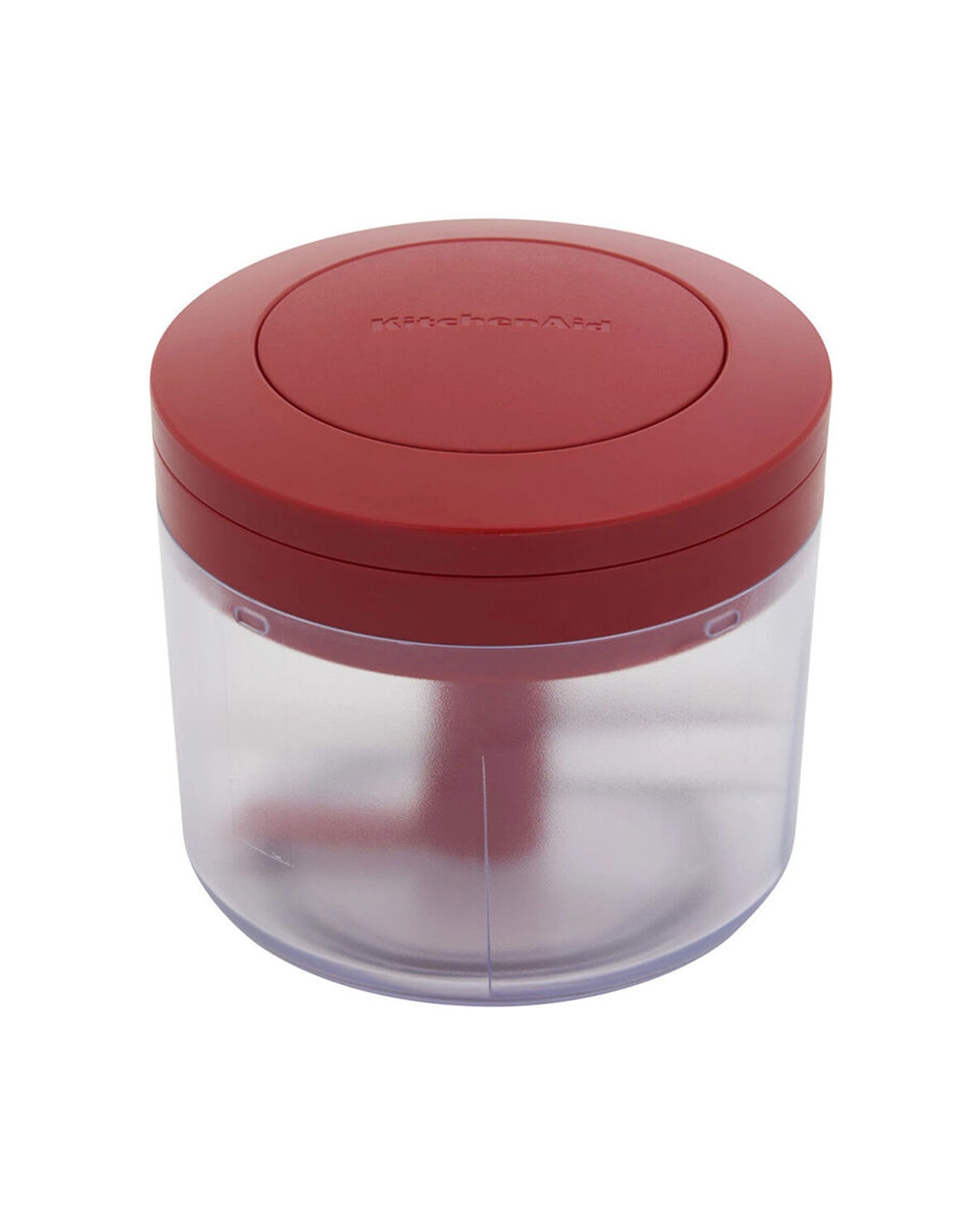 4 KitchenAid Metal Manual Food Vegetable Chopper 24oz Stainless Steel - Red, 4 of 7