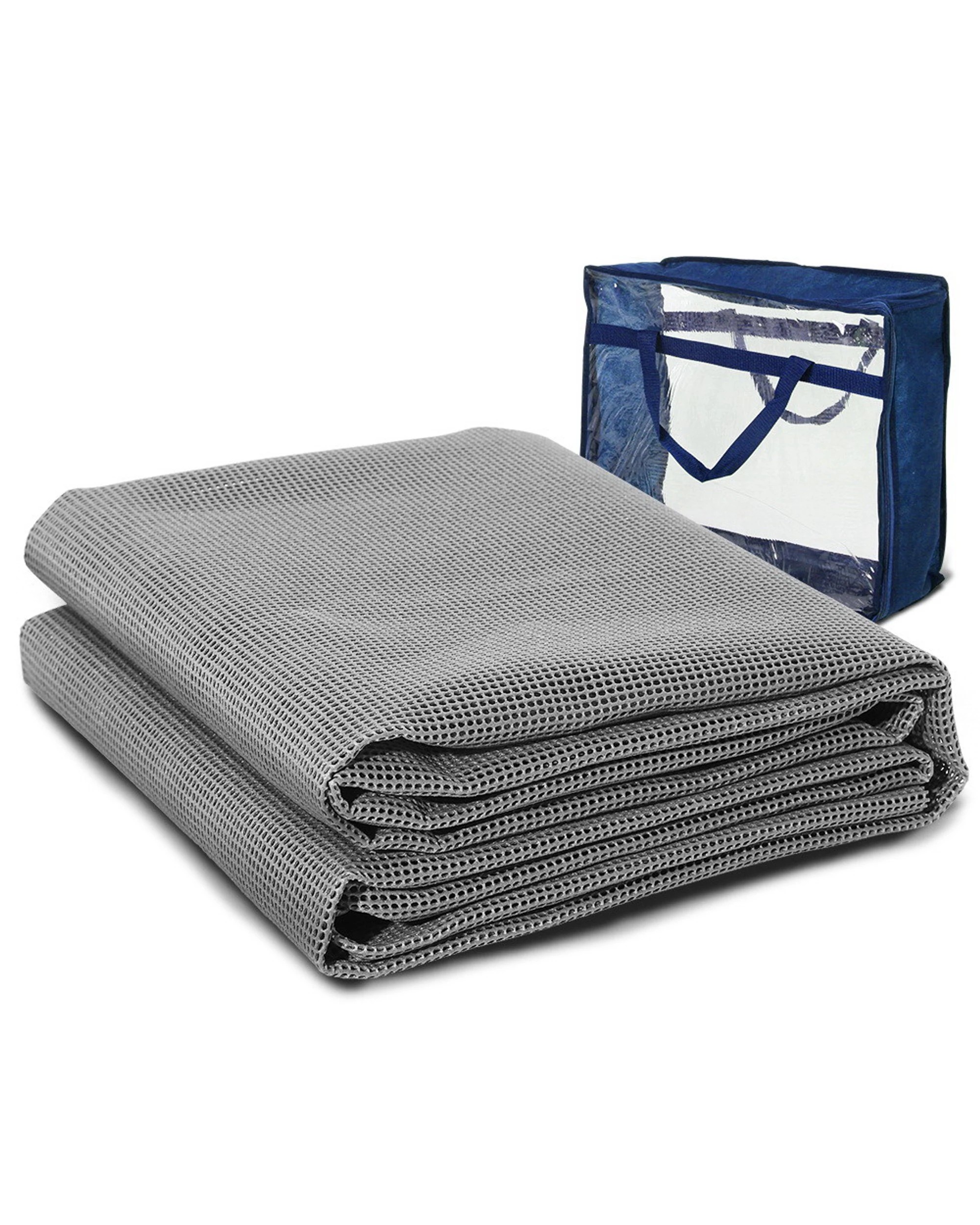 1 Weisshorn Annex Matting Floor Mats Mesh Caravan Camping Annexe - Grey, 1 of 5