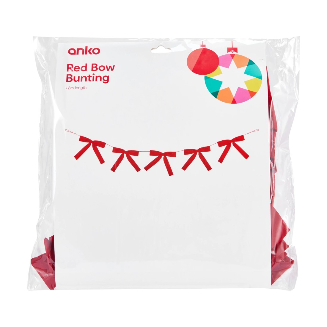 3 Red Bow Bunting, 3 of 4