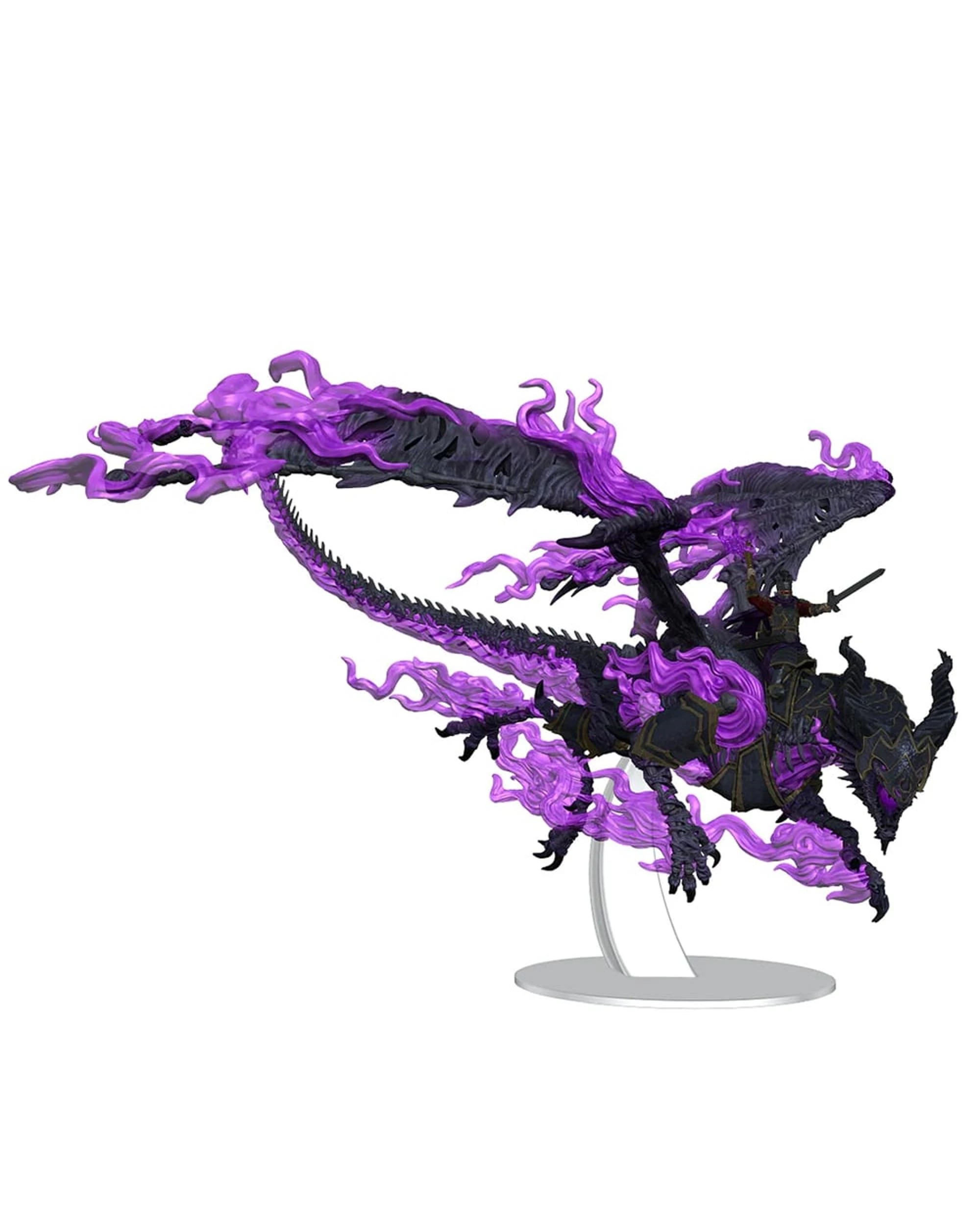 1 Dungeons and Dragons Icons of the Realms Dragonlance Lord Soth on Greater Death Dragon Premium Figure, 1 of 3