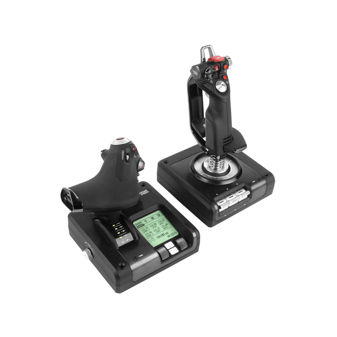 3 Logitech X52 Professional H.O.T.A.S. Flight Stick - Black, 3 of 8