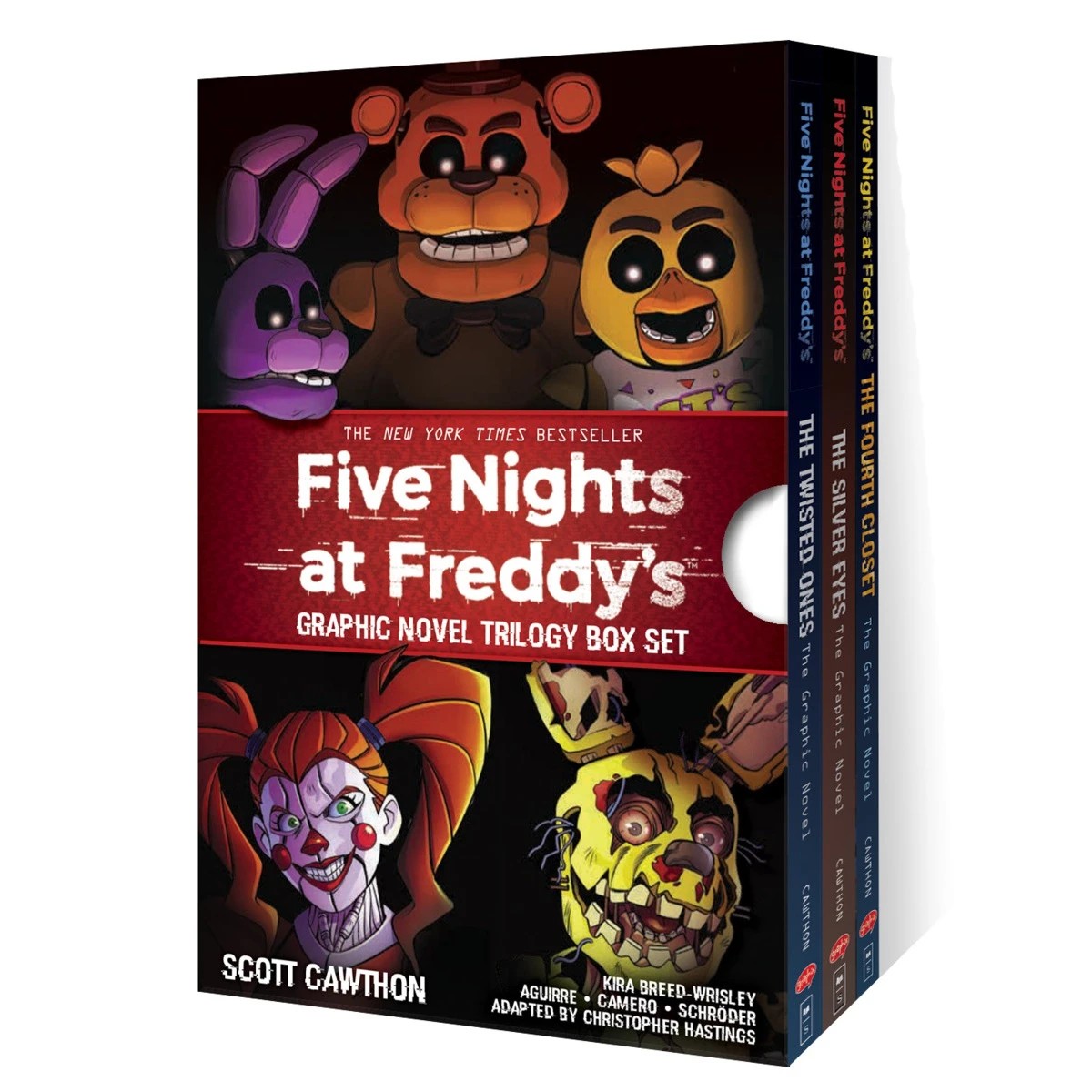 1 Five Nights at Freddy's: Graphic Novel Trilogy Box Set by Scott Cawthon and Kira Breed-Wrisley - Book