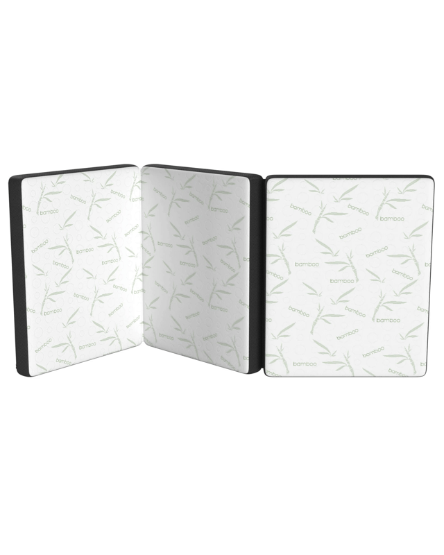 Advwin Foldable Foam Mattress Bamboo Folding 189x71x10CM - W