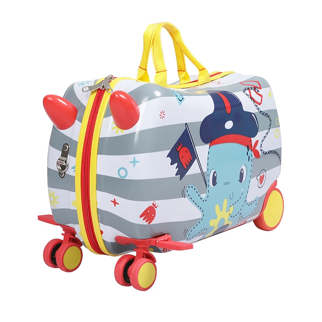 1 BoPeep 17 inch Kids Suitcase Octopus Design, 1 of 8