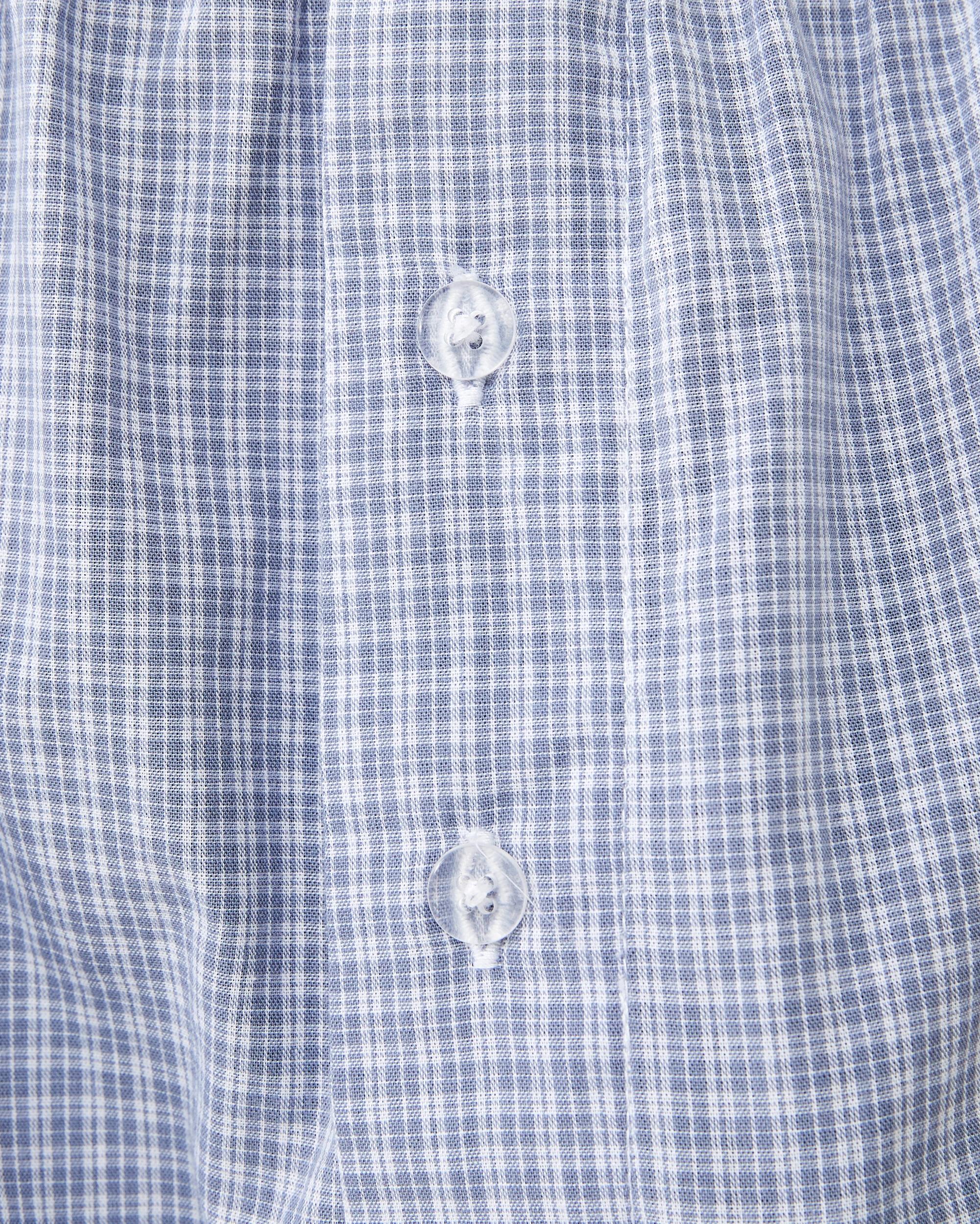 6 3 Pack Alpha Classic Woven Boxers Blu Micro, 6 of 6