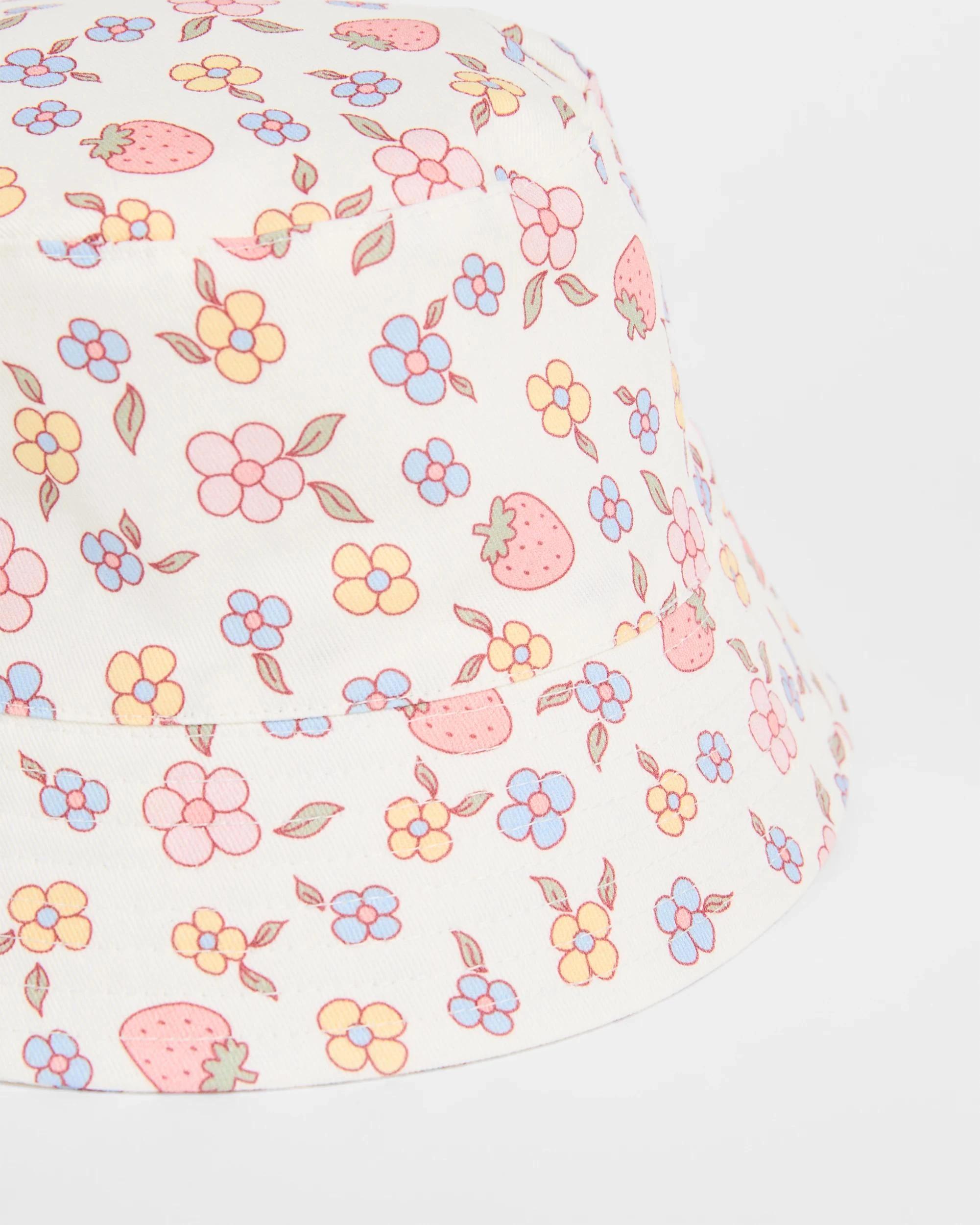 2 Target Baby Bucket Hat STRAWBERRY, 2 of 2