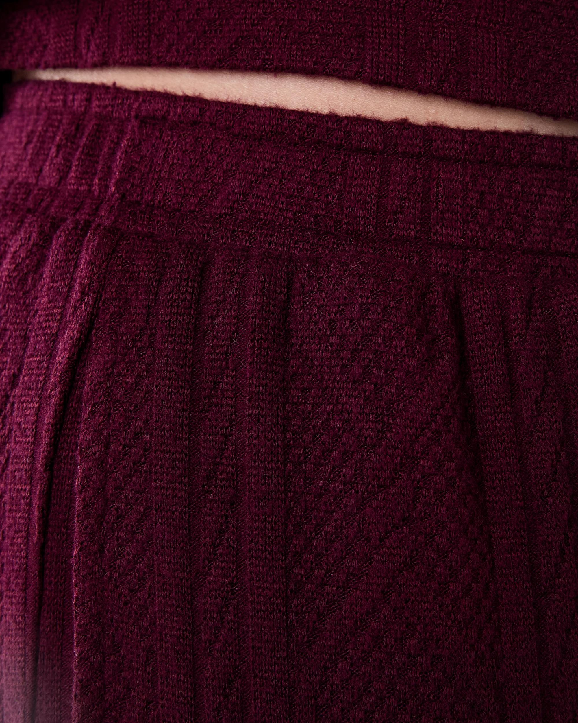 5 Cable Lounge Pants Velvet Red, 5 of 7