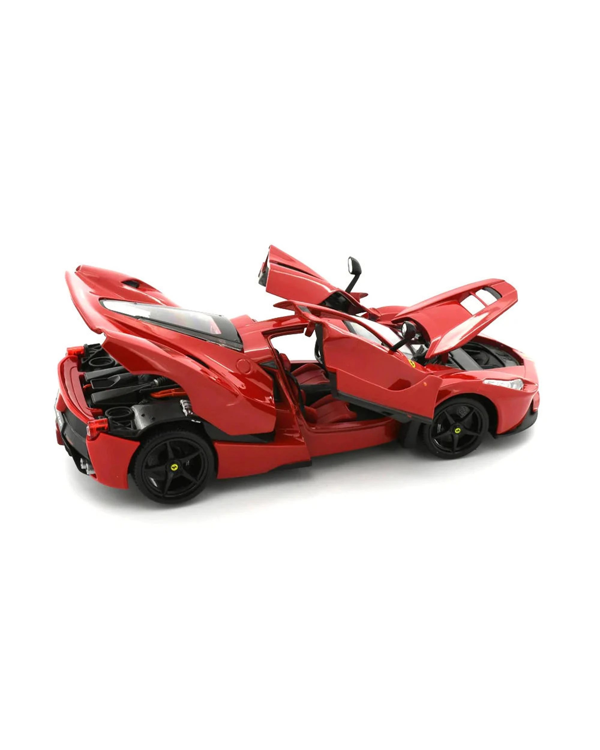 7 Bburago Race and Play 2013 Ferrari LaFerrari Red 1:18 Scale Diecast Vehicle, 7 of 10