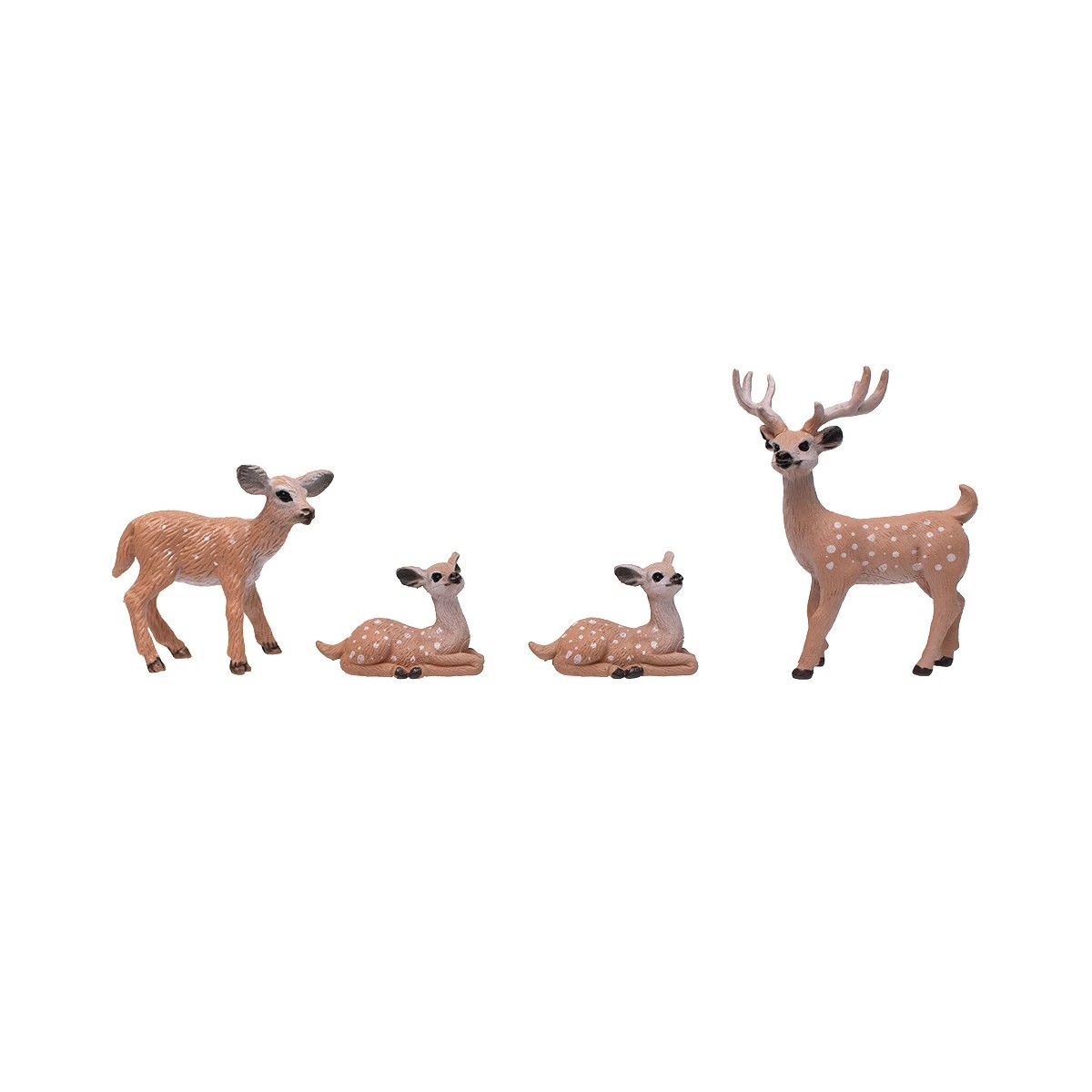 2 4 Pack Christmas Craft Resin Miniatures, 2 of 6