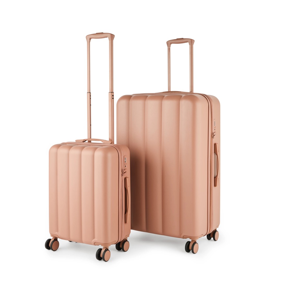 6 2 Piece Hard Case Set - Brown, 6 of 10