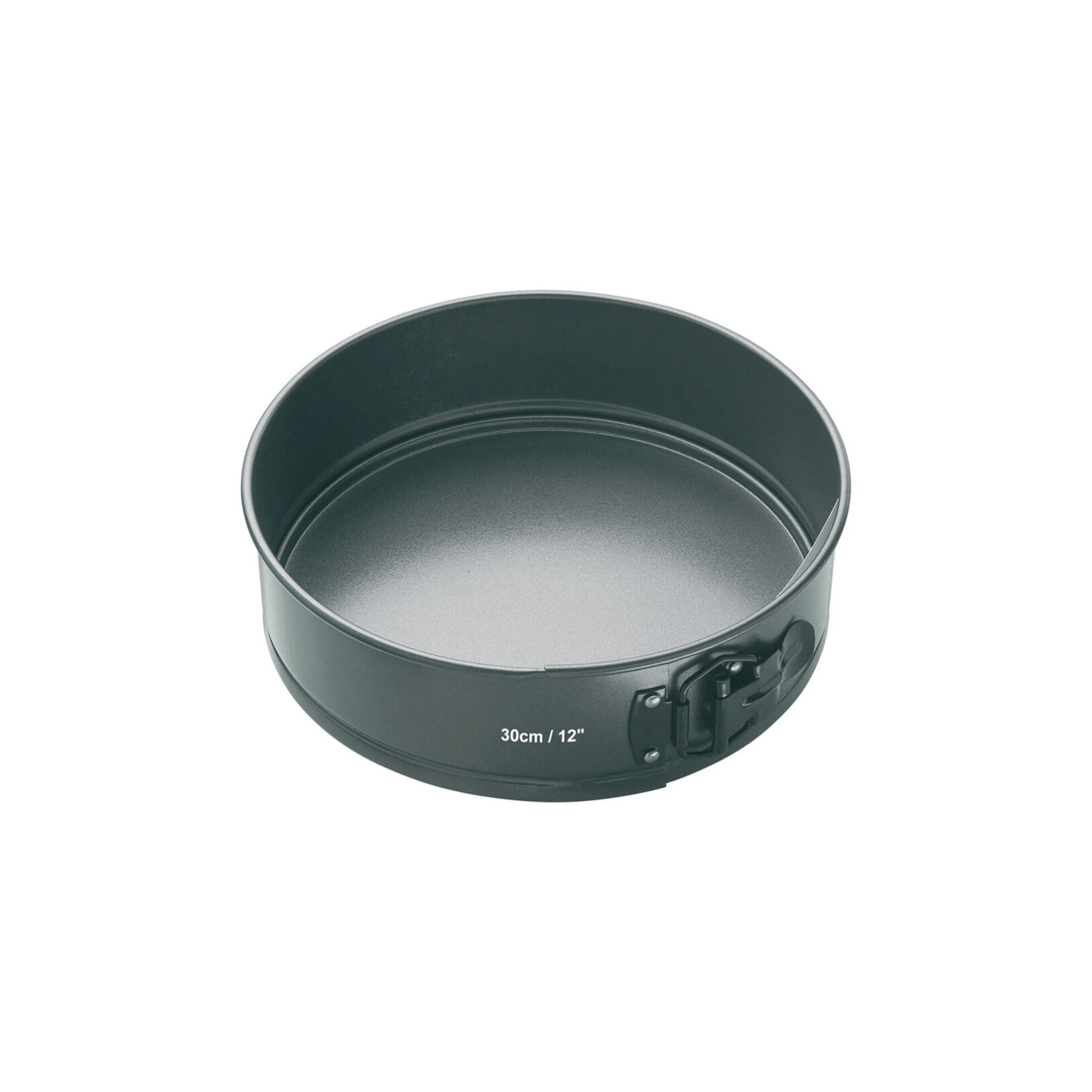 1 Mastercraft 30cm Springform Non-stick Heavy Base Round Cake Pan Baking Black
 - Black, 1 of 4