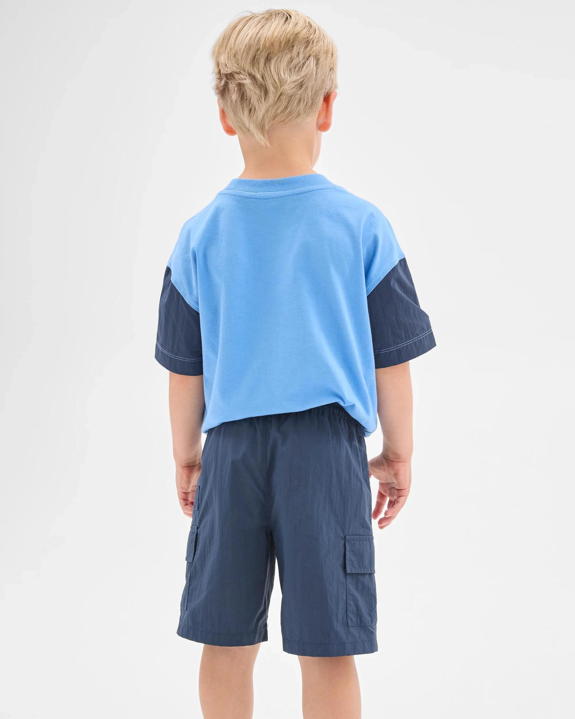 4 Target Recycled Nylon Cargo Shorts NAVY, 4 of 7