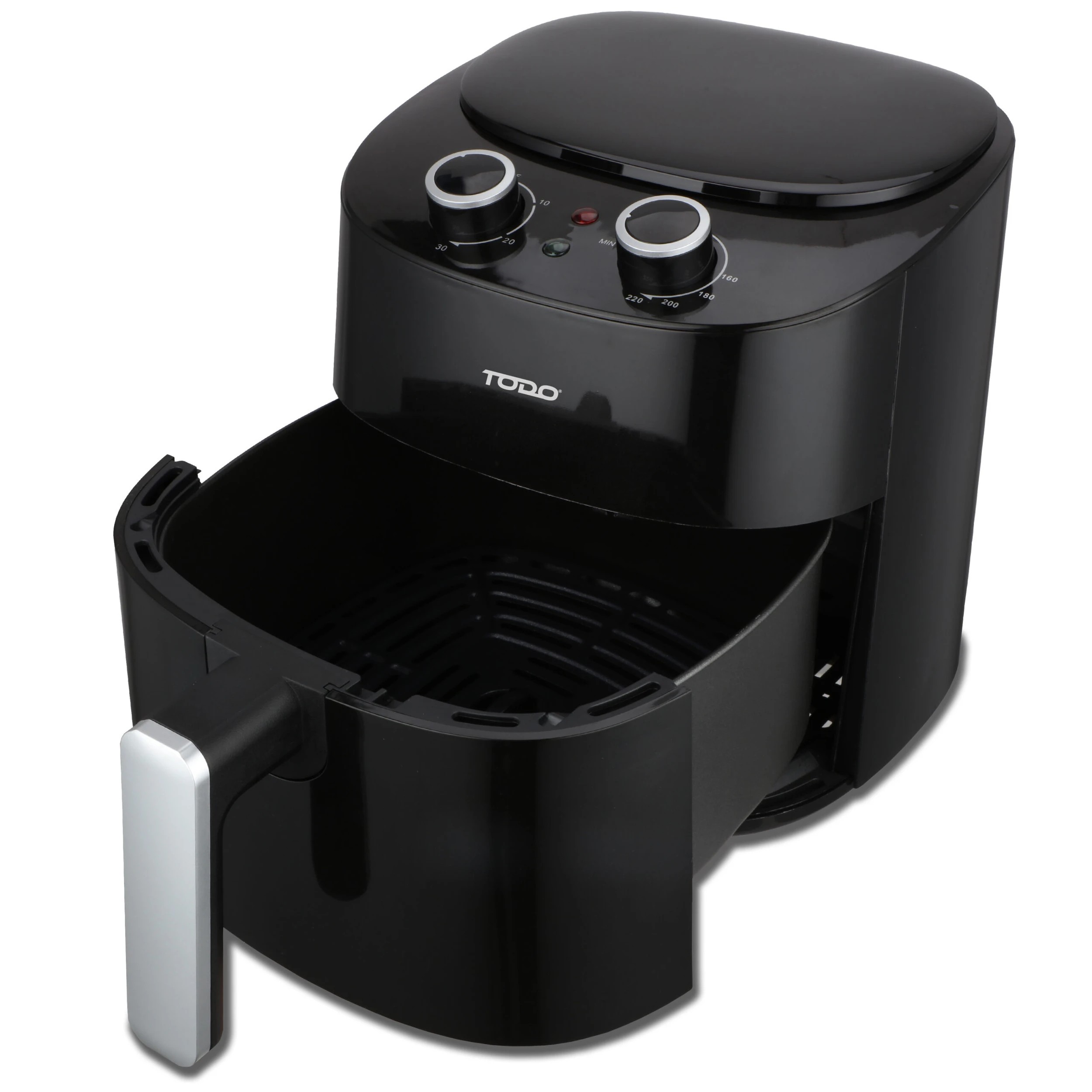 4 TODO 4.2L Air Fryer 1300W Convection Oven Fan Forced Multi Function Cooker Analog - Black, 4 of 4