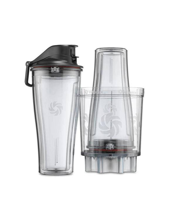 Vitamix New Explorian Series Personal Blender Cup Adapter 2 x 600ml Cups - Clear