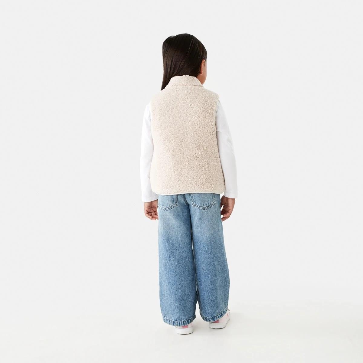 8 Teddy Vest Crm Beige, 8 of 10