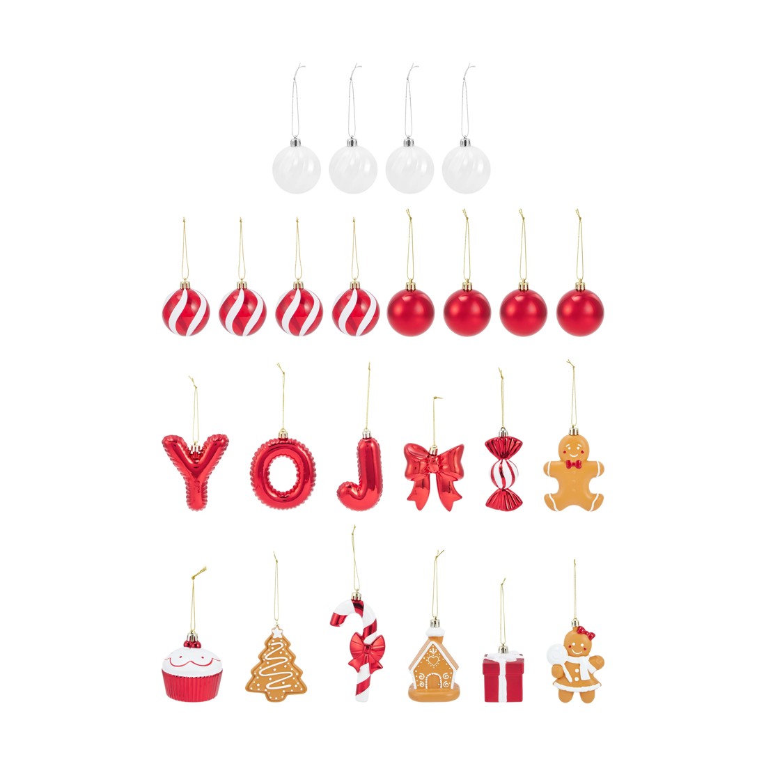 2 24 Pack Candy Cane Decoration Pack, 2 of 5