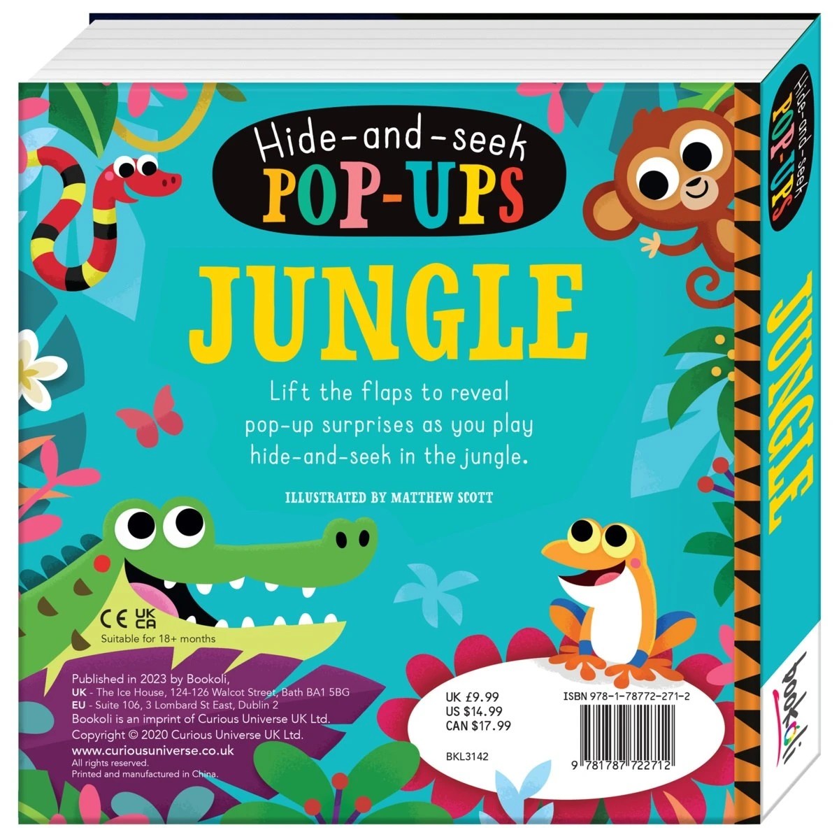 5 Hide-and-Seek Pop-Ups: Jungle - Book, 5 of 5