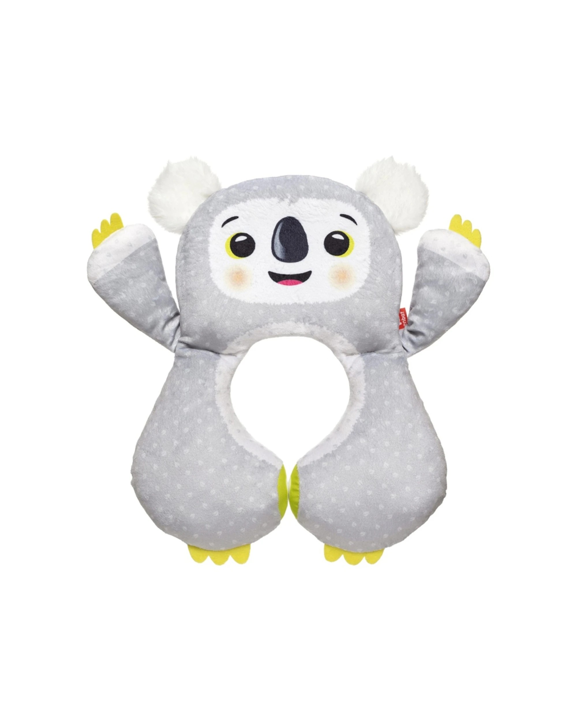 2 BenBat Travel Toy Neck Pillow For Toddler Kids Car Accessory Albert Koala - Grey, 2 of 2