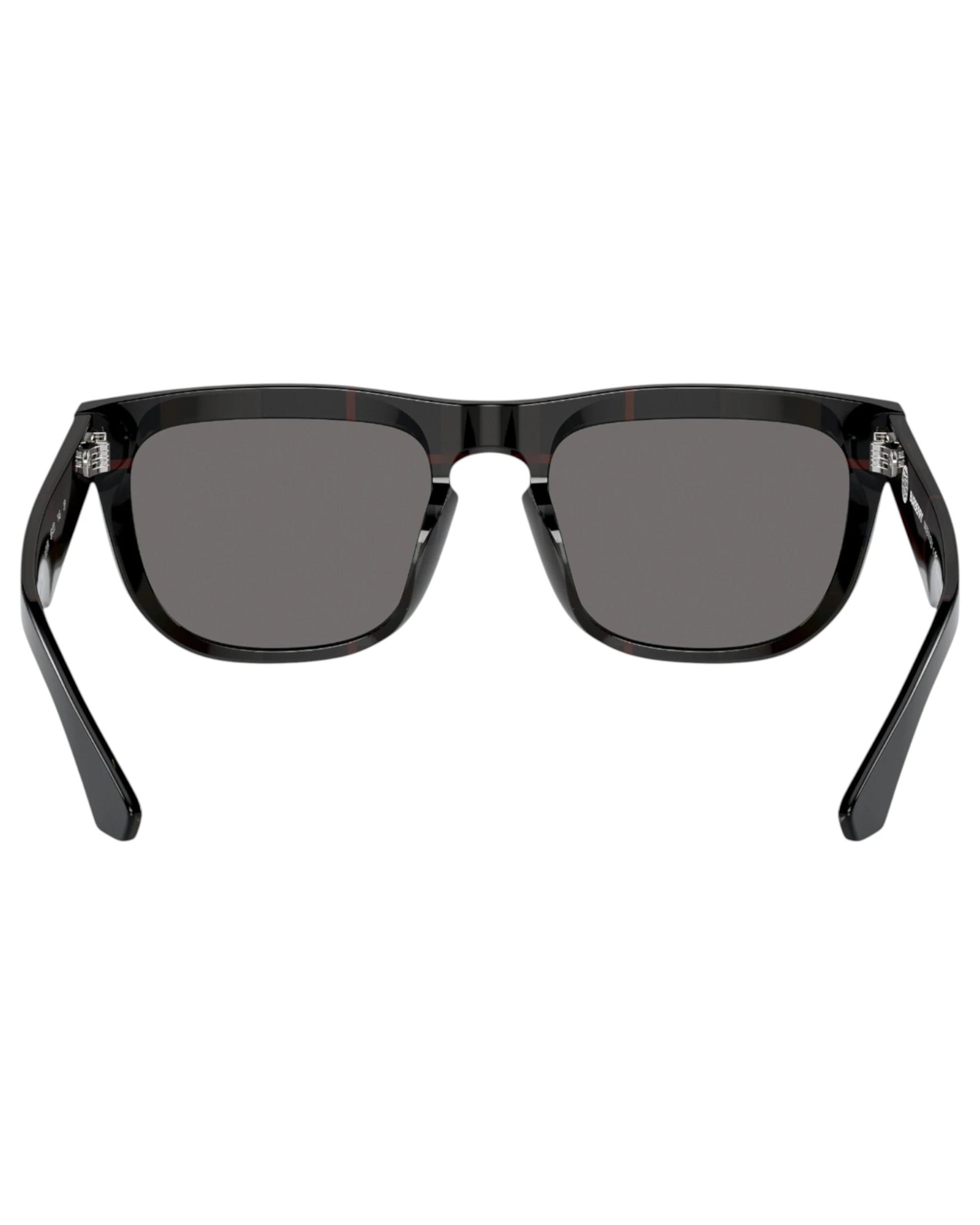 4 Burberry Mens Polarised Sunglasses BE4431U Black/ Grey Sunnies BLACK/GREY, 4 of 5