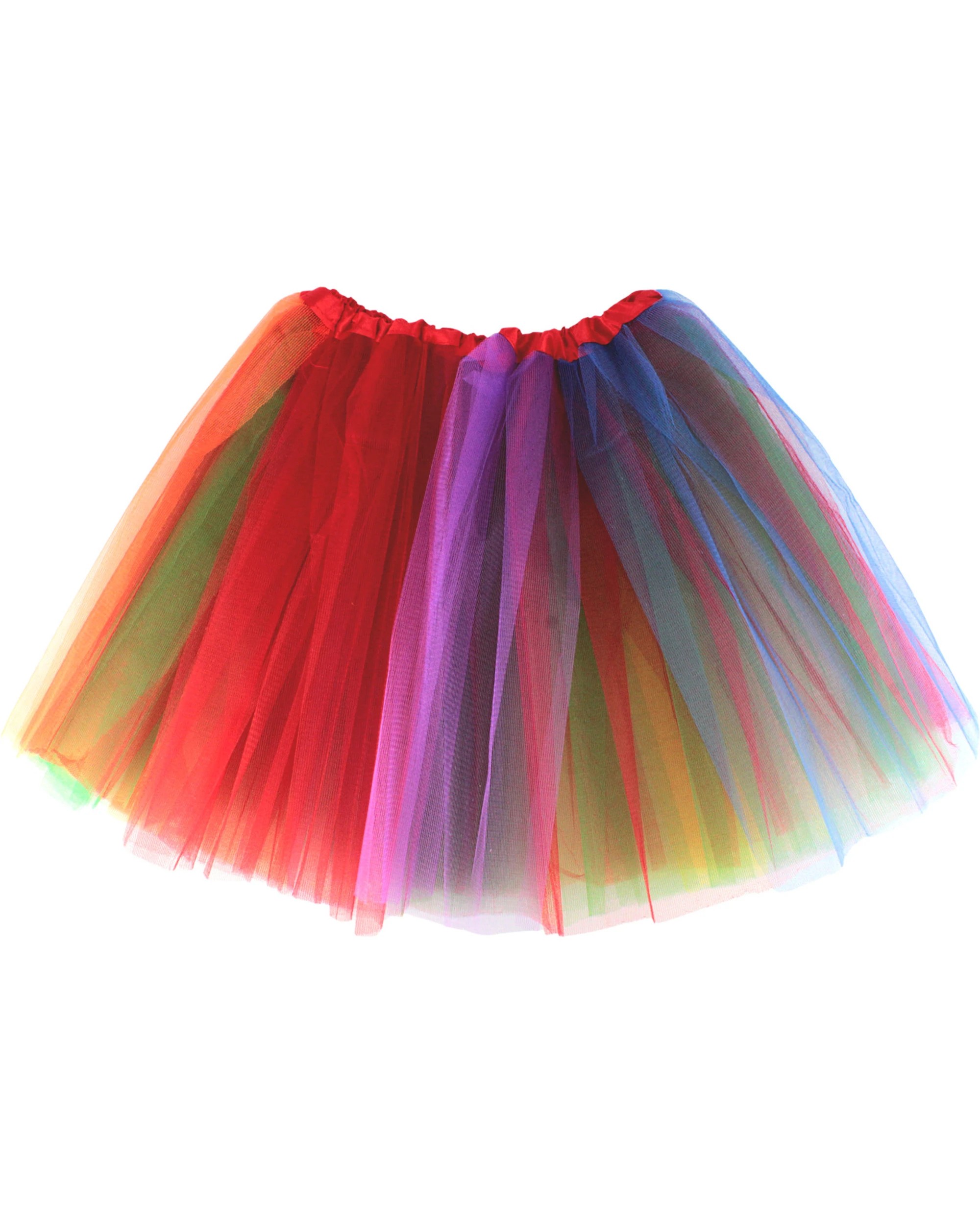 1 Partyrama Adult Rainbow Tutu Medium - Adult - Size M - Rainbow, 1 of 2