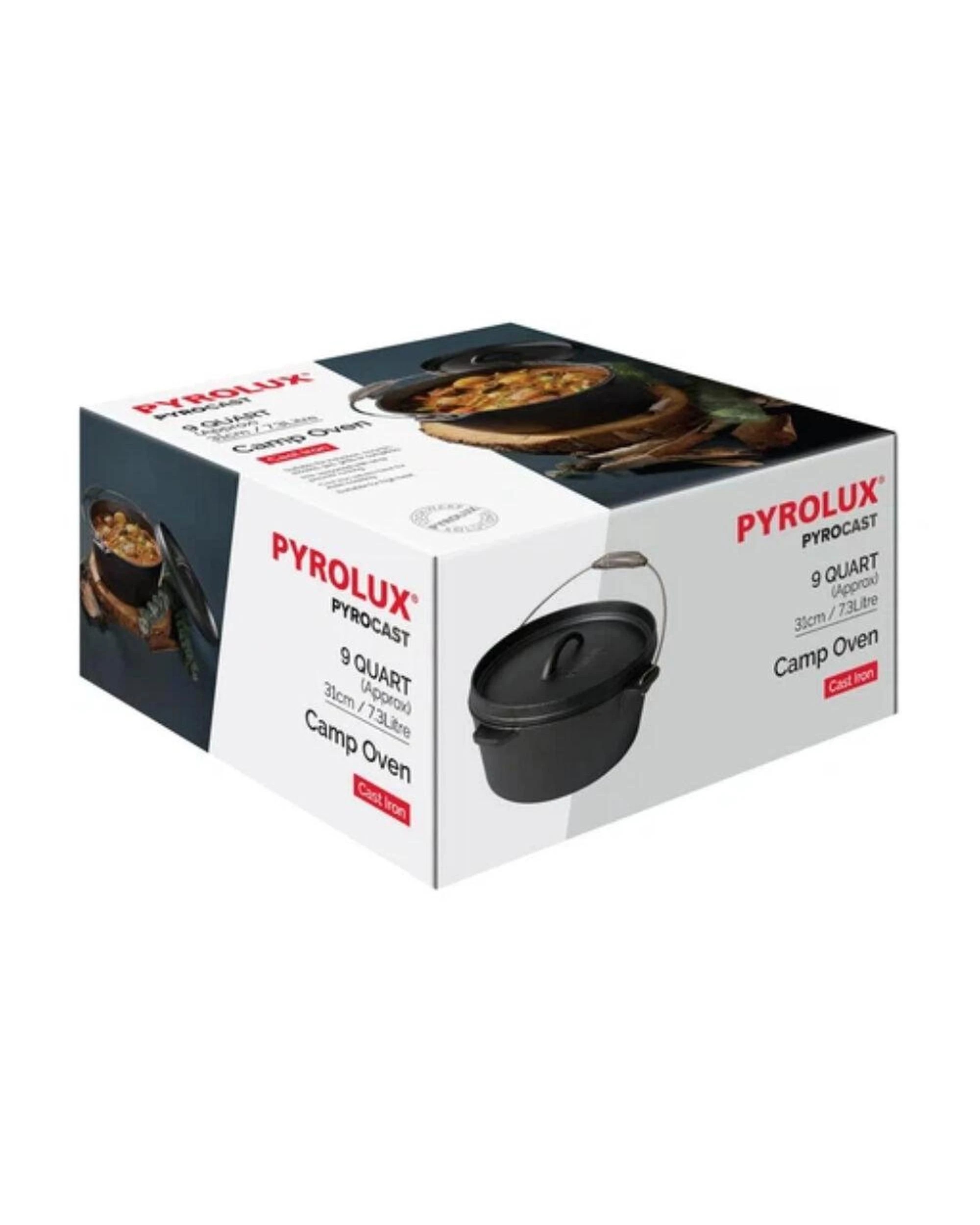 6 Pyrolux Pyrocast Camp Oven 31cm  7.3L, 6 of 6