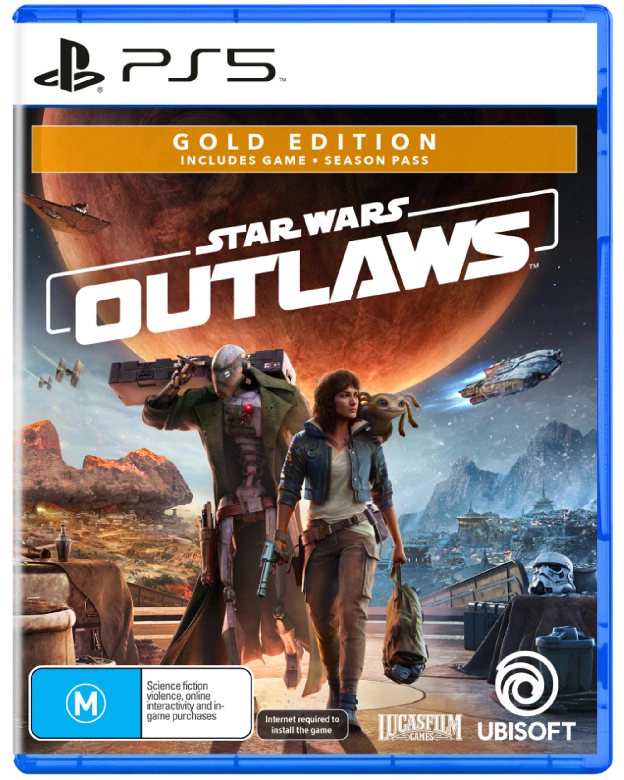 1 Star Wars Outlaws Gold Edition - PS5, 1 of 1