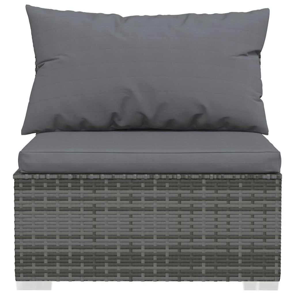 vidaXL Garden lounge set Modular - Grey - Kmart