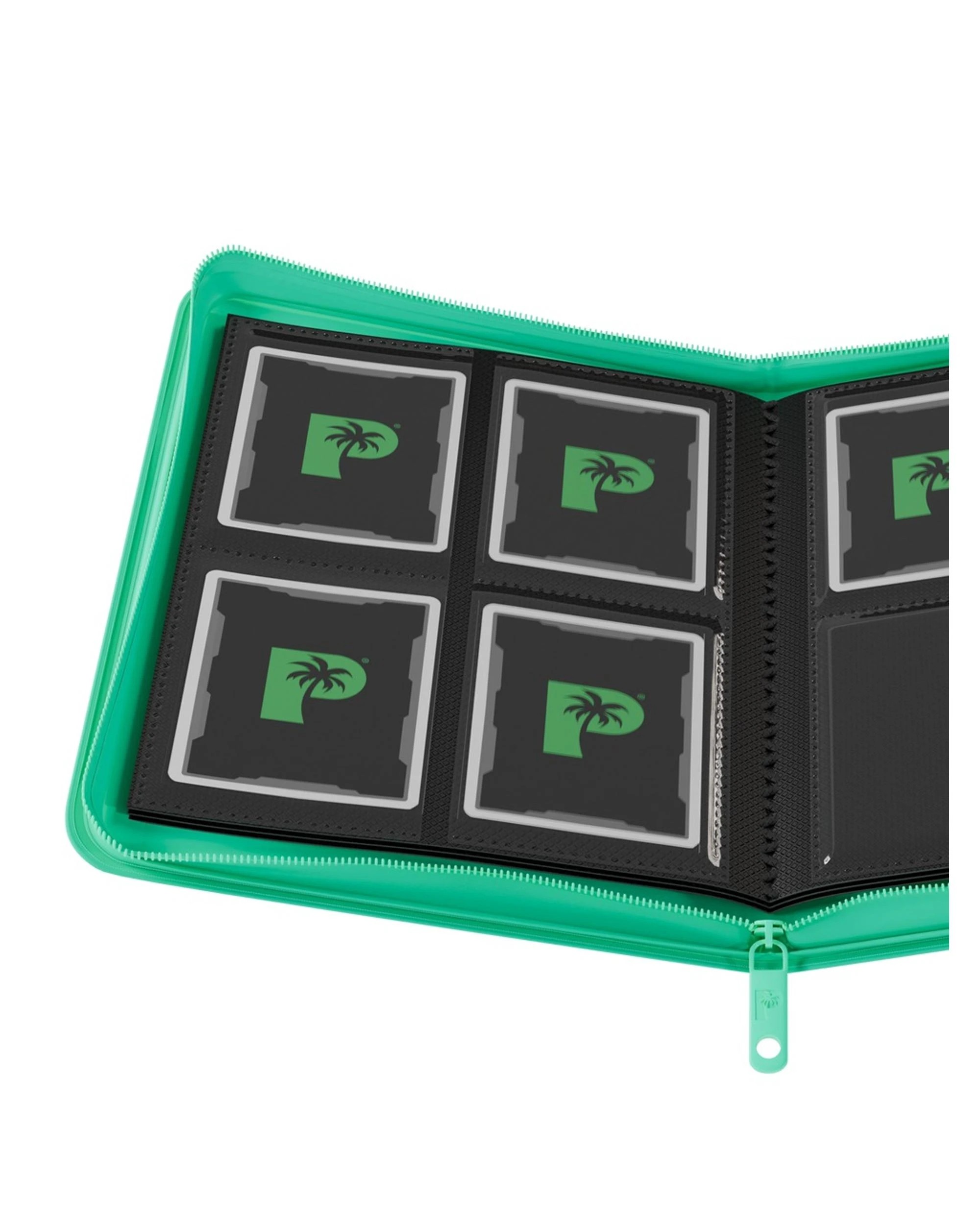 2 Palms Off Gaming Collector's Series 4 Pocket Zip Binder - Turquoise - Multi, 2 of 8