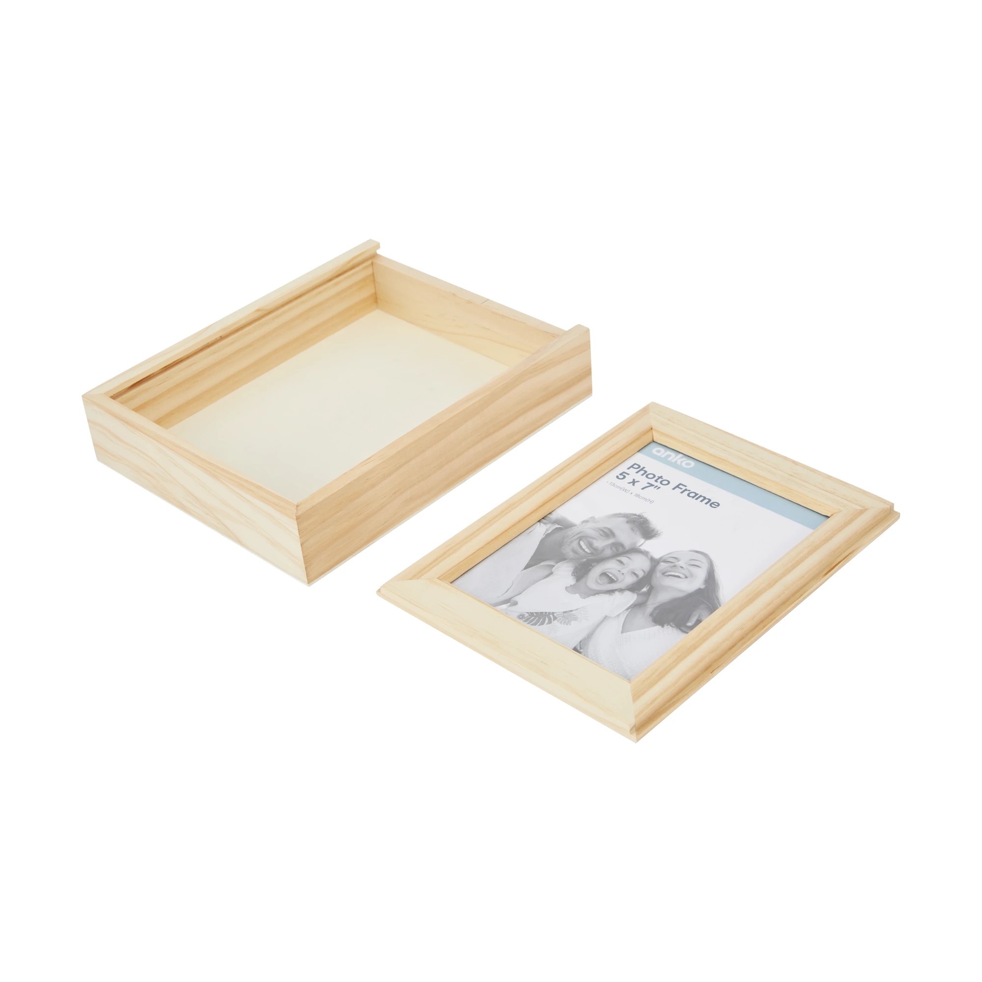 5 Wood Photo Box, 5 of 6