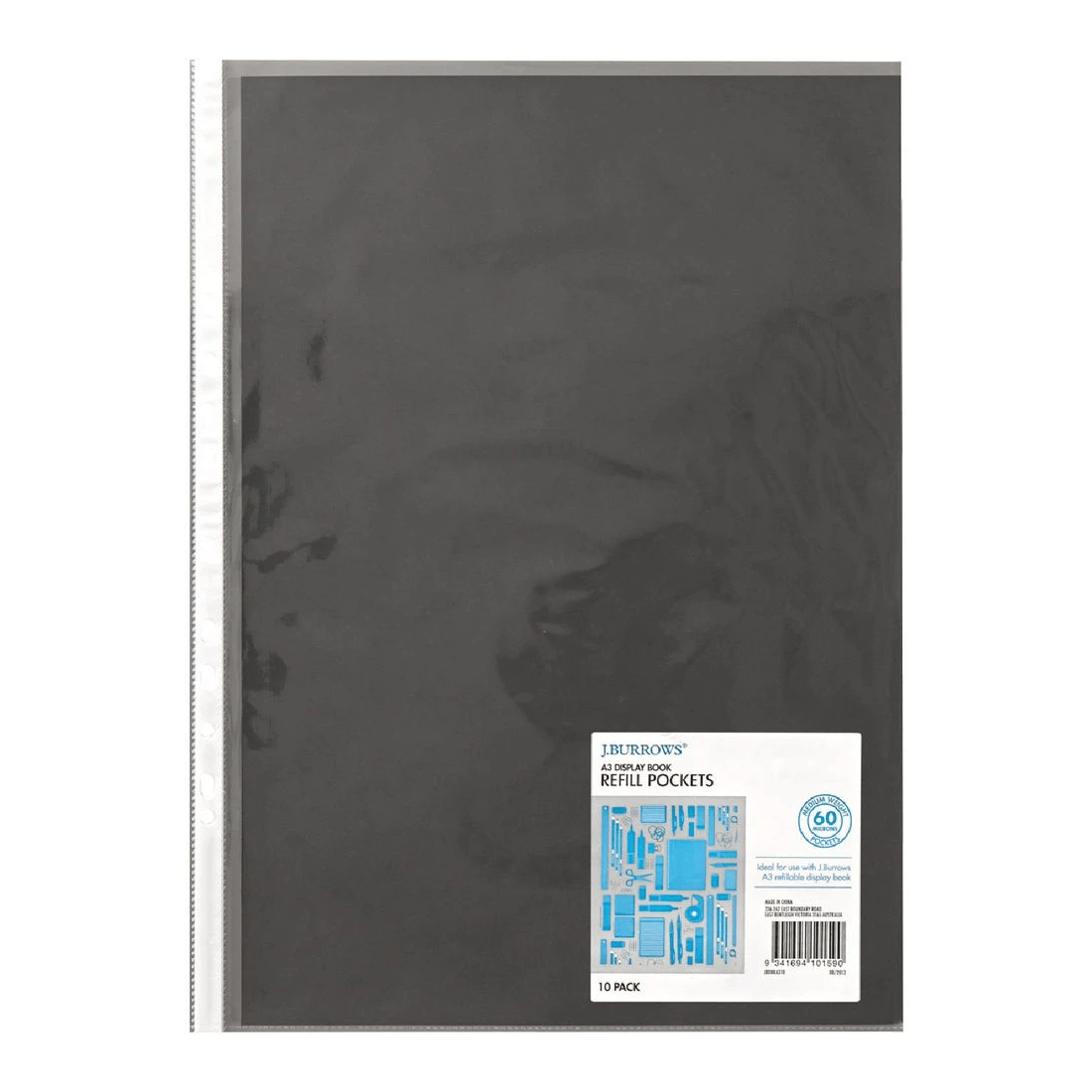 J.Burrows Display Book Refill A3 10 Pack - Kmart