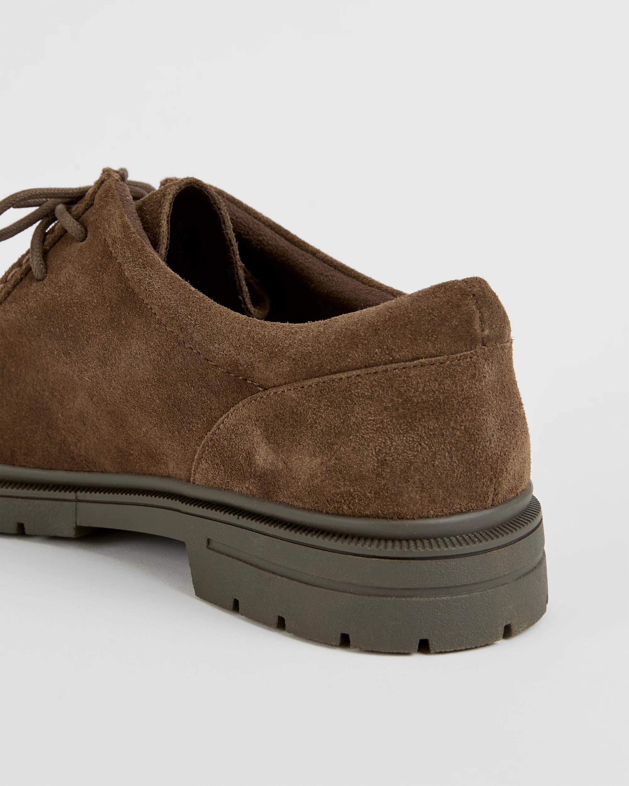 3 Target Man Genuine Suede Moccassin Shoe - Wallaby BROWN, 3 of 4