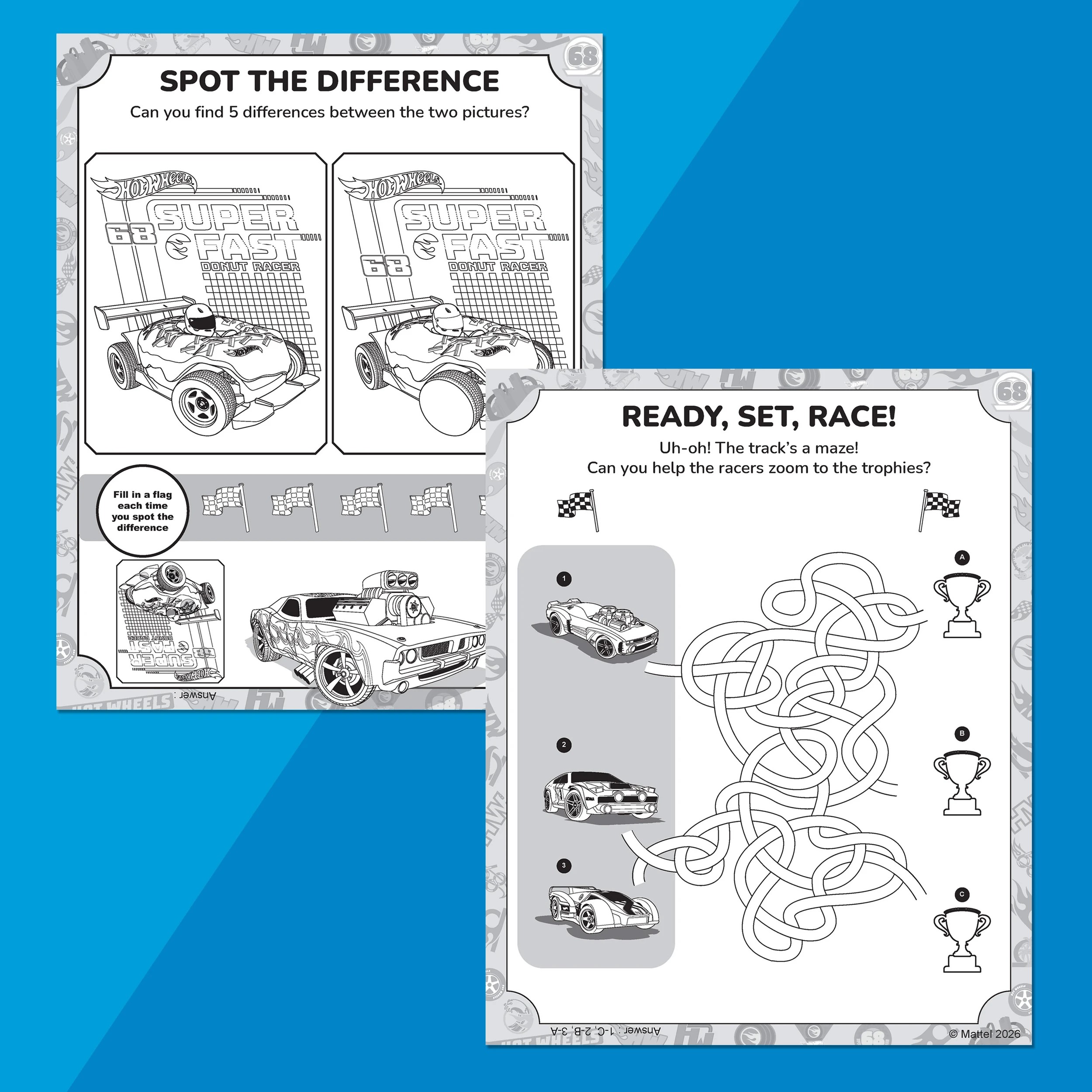 4 Scratch Surprise: Hot Wheels - Book, 4 of 5