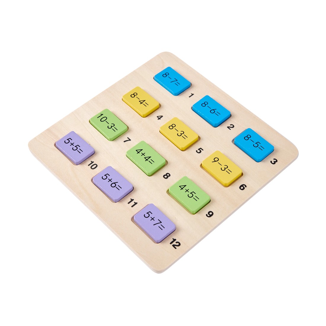 4 Wooden Maths Learning Game, 4 of 7