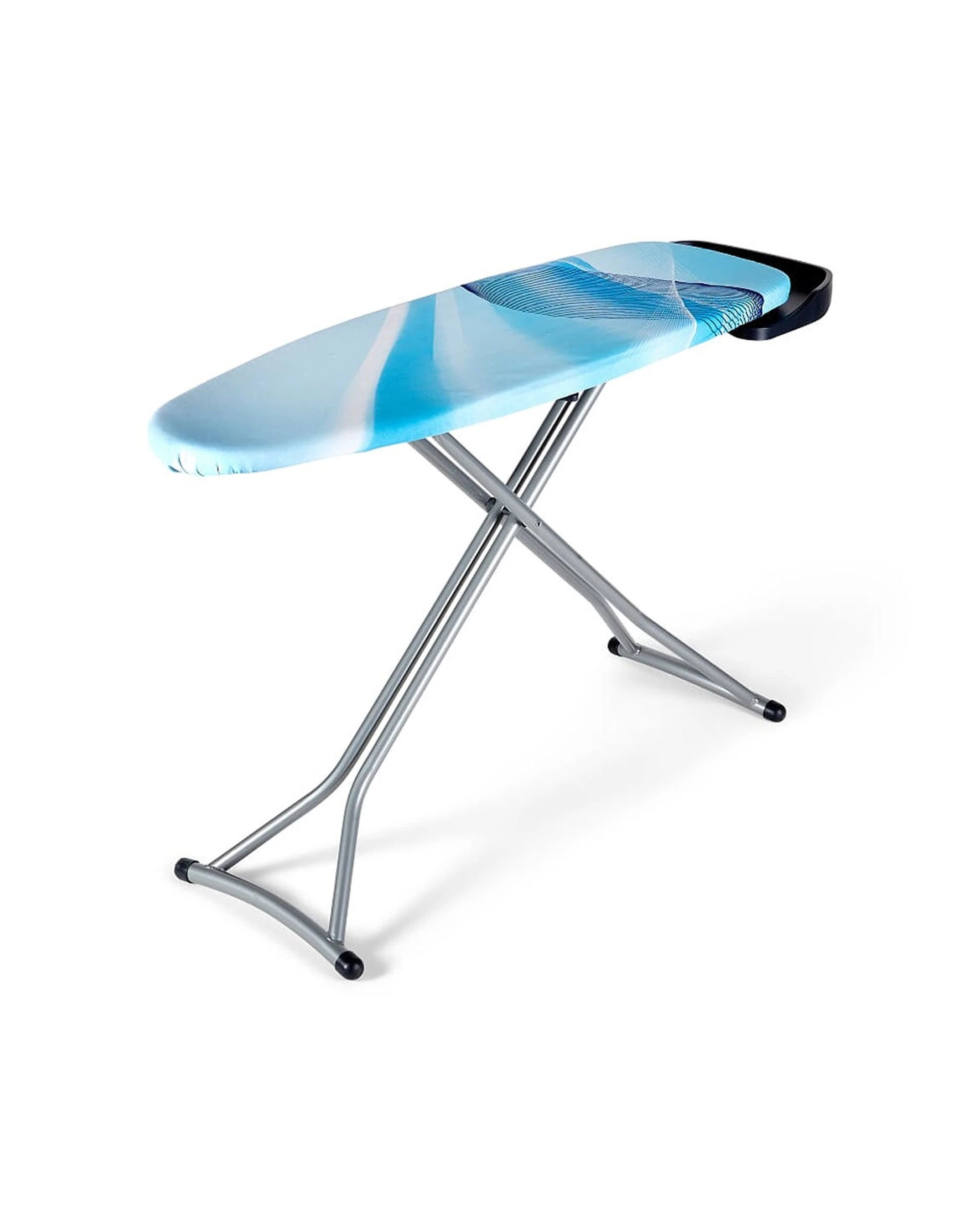 1 Westinghouse 47in Foldable/portable Ironing Board W Cover/iron Rest For Clothes
 - White, 1 of 6