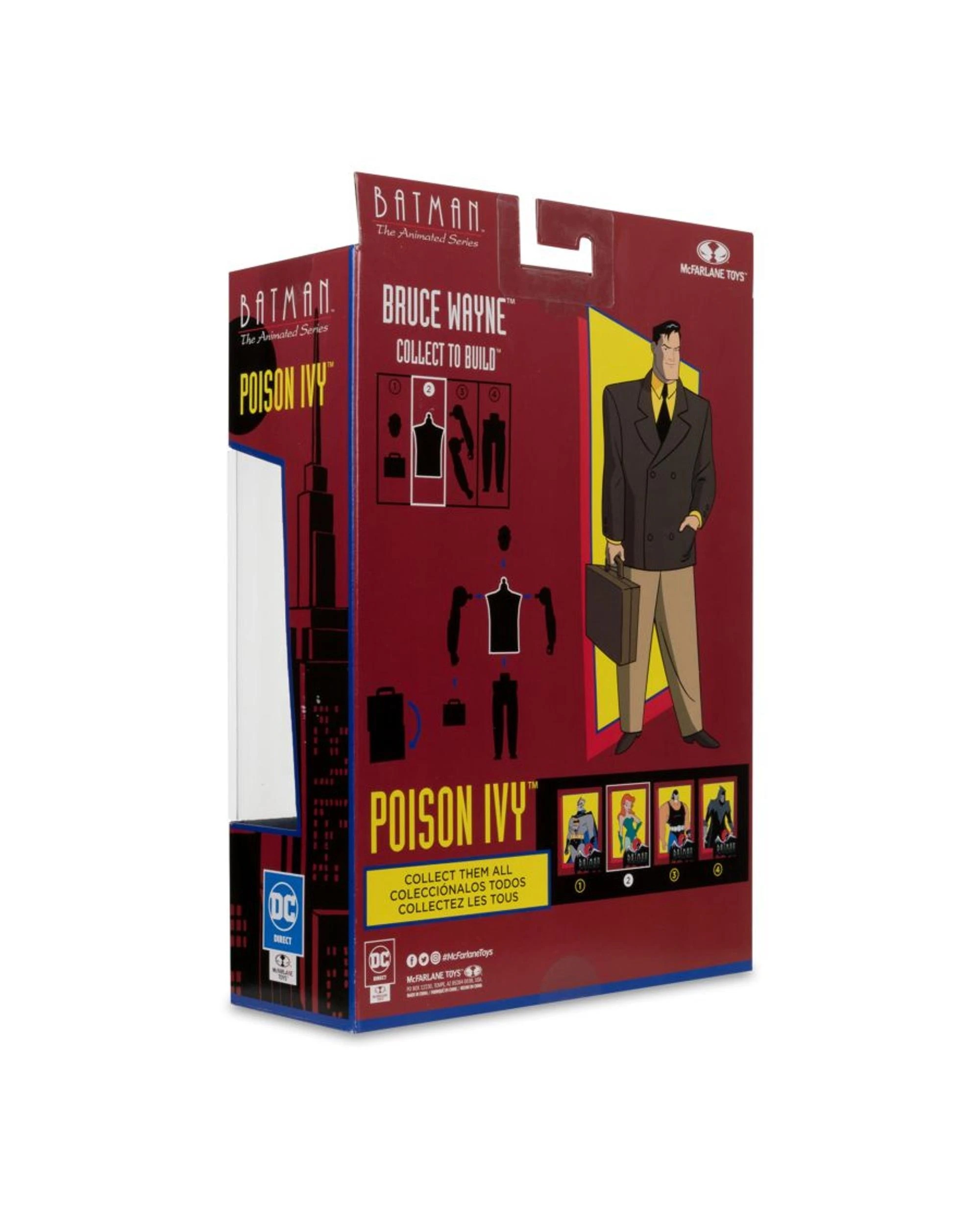 8 DC Direct Batman the Animated Series Poison Ivy Build-A 6 Inch Figure, 8 of 8