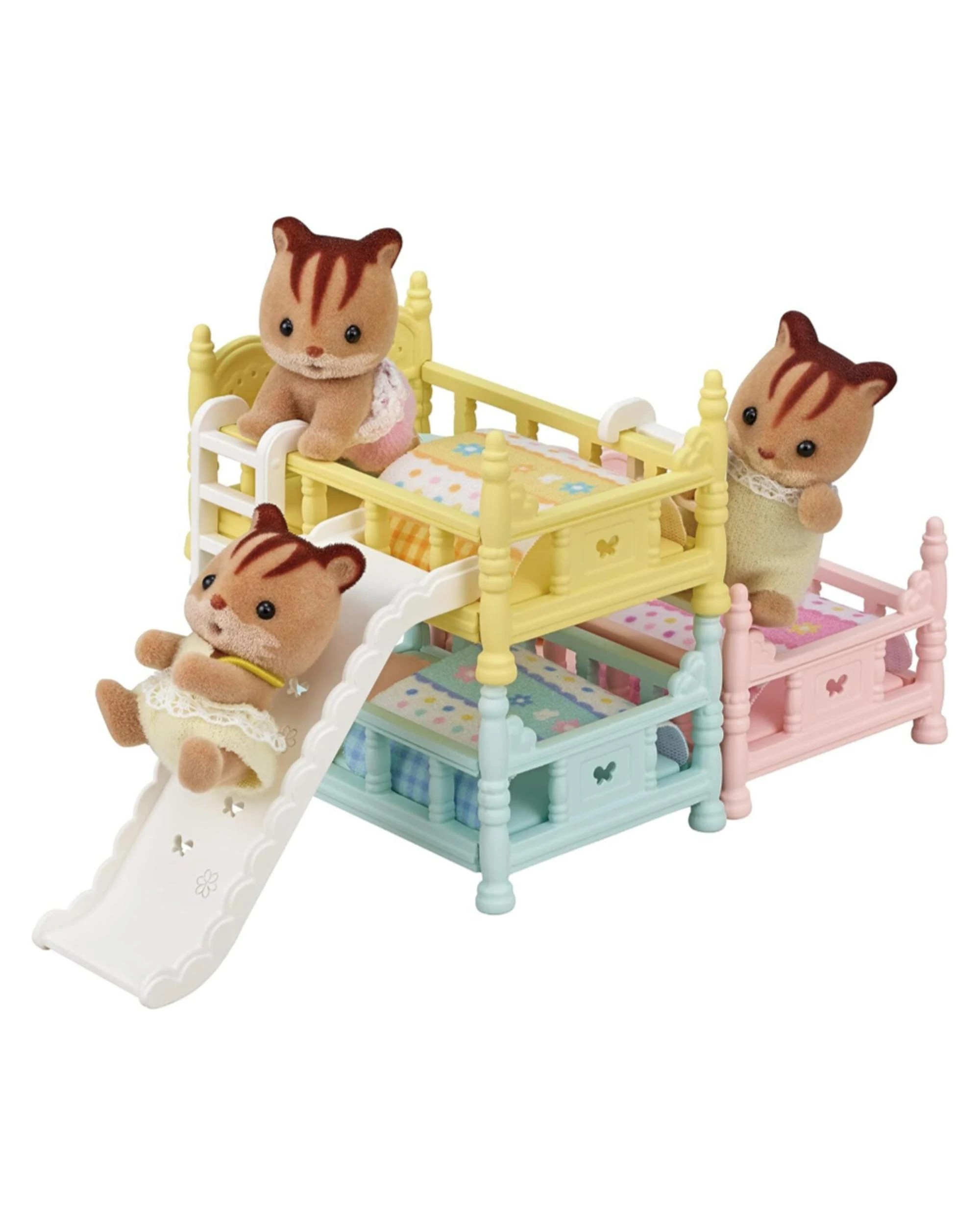 4 Sylvanian Families Triple Bunk Beds with Slide, 4 of 5