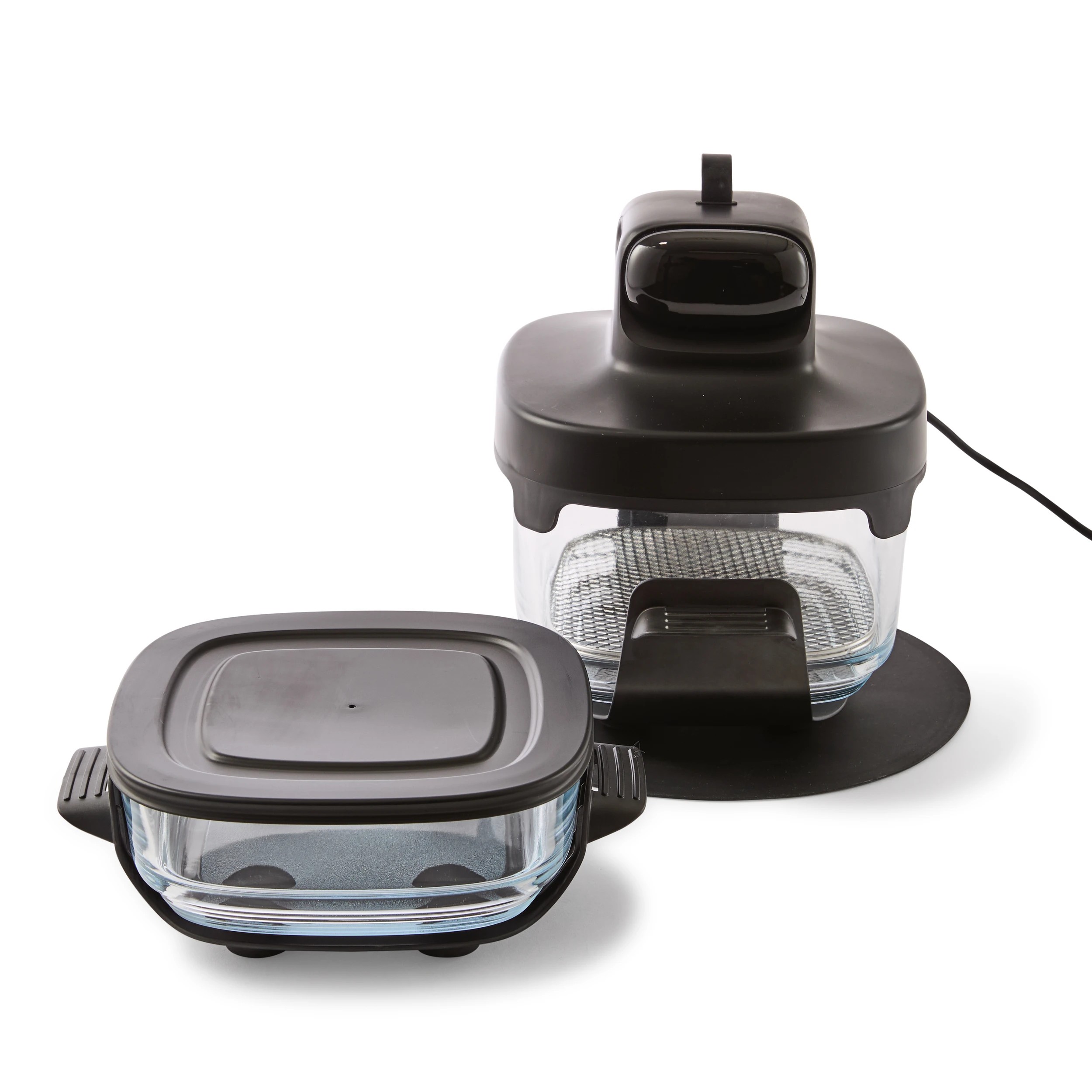 8 Portable Glass Air Fryer, 8 of 10