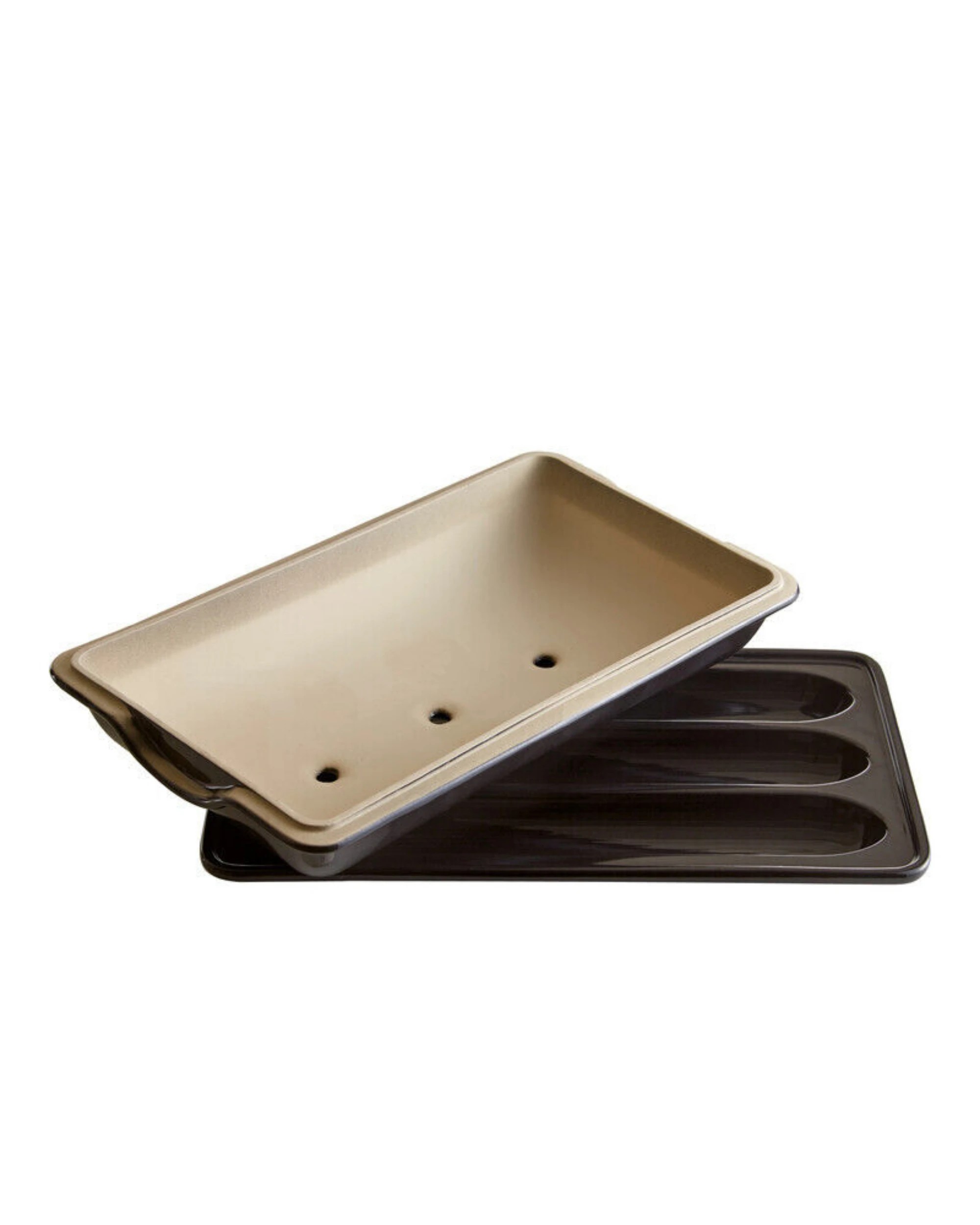 3 Emile Henry Baguette Baker - Charcoal, 3 of 4