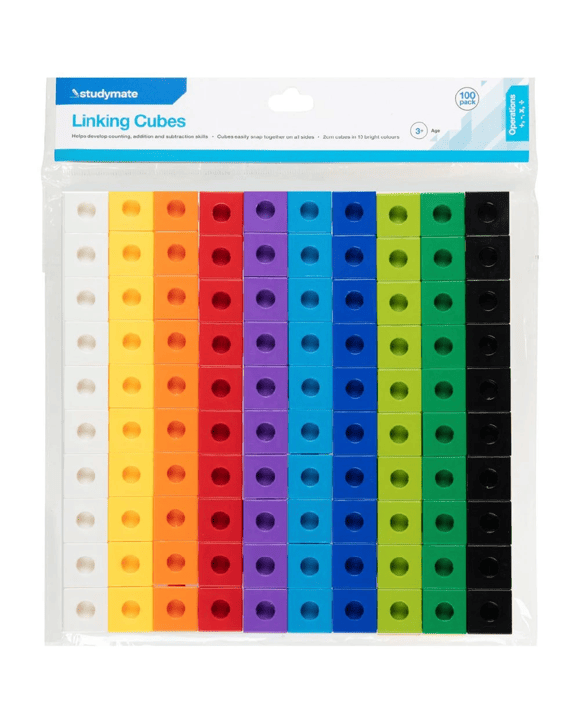 Studymate Linking Cubes 100 Pack