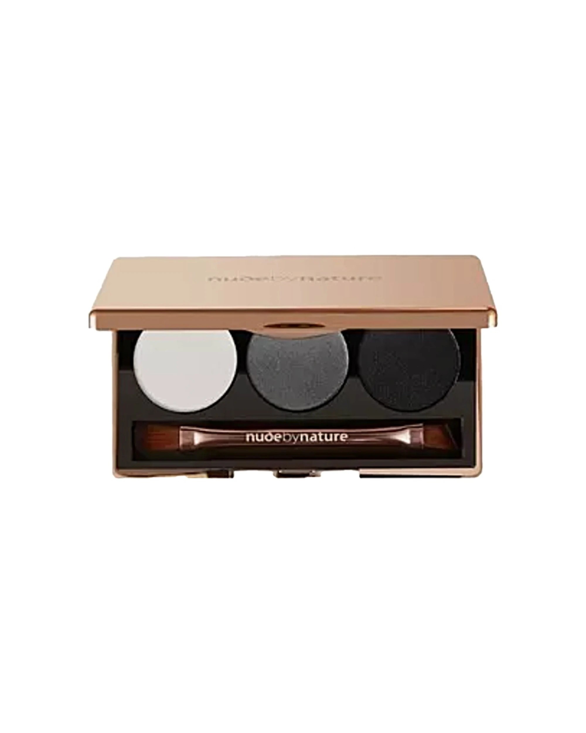 1 Nude By Nature Natural Illusion Eyeshadow Trio - 02 Smoky, 1 of 1