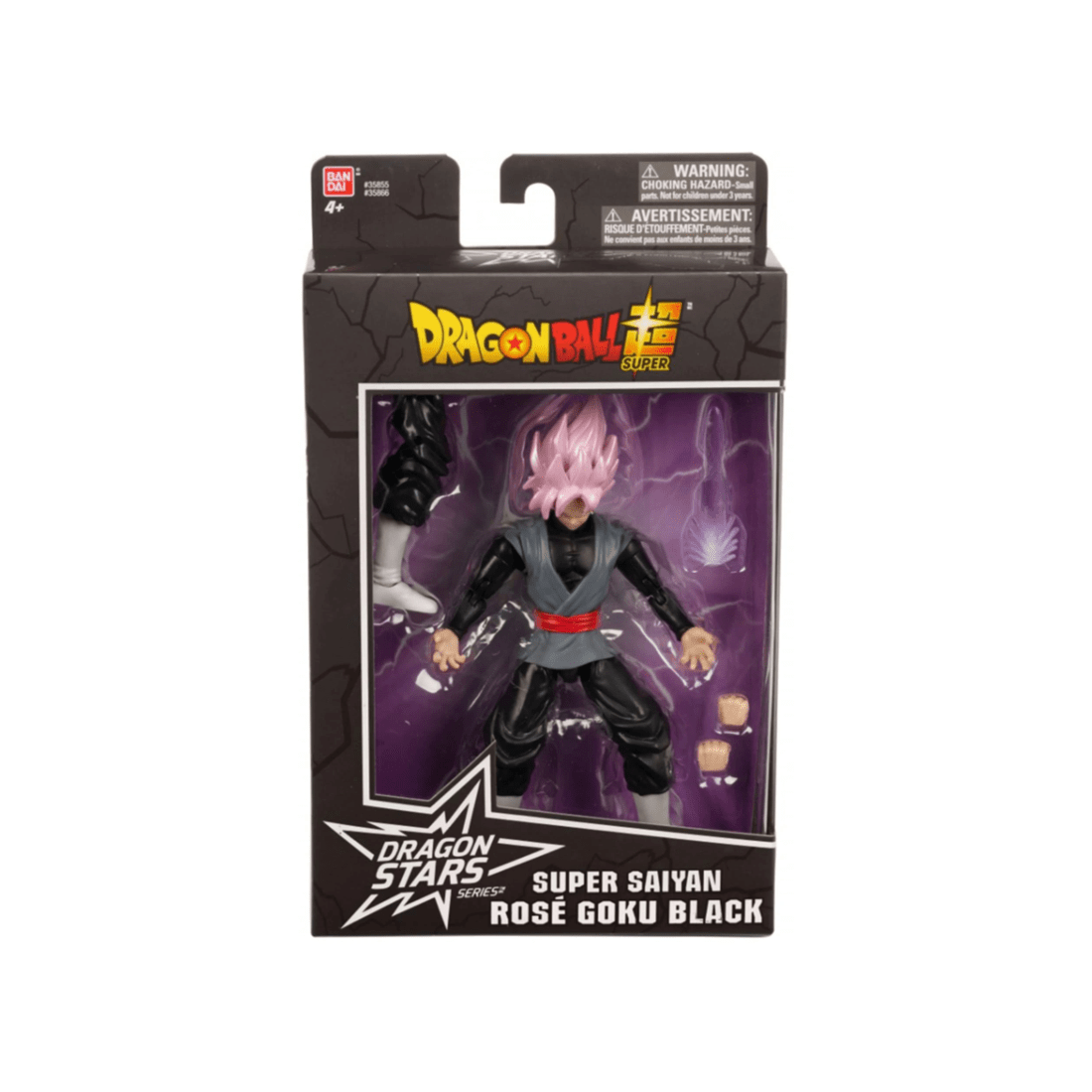 1 Bandai Dragon Ball Super Dragon Stars Goku Black Rose Figure Repeat, 1 of 4