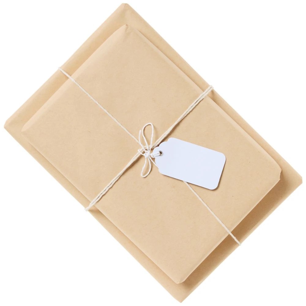 3 Otto Shipping Tag Scallop White 25 Pack, 3 of 3