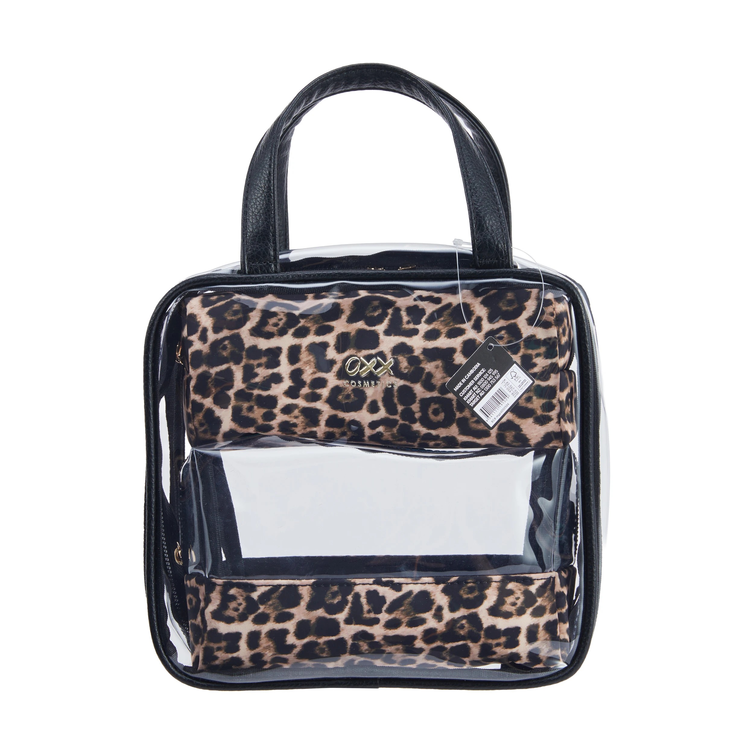 7 OXX Cosmetics 3 Piece Makeup Bag - Animal Print, 7 of 7