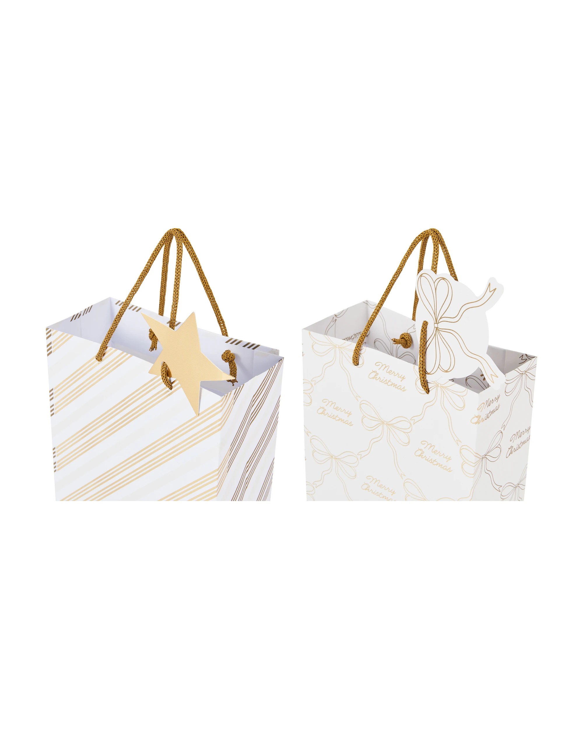 3 4 Pack Bows Small Gift Bags, 3 of 4