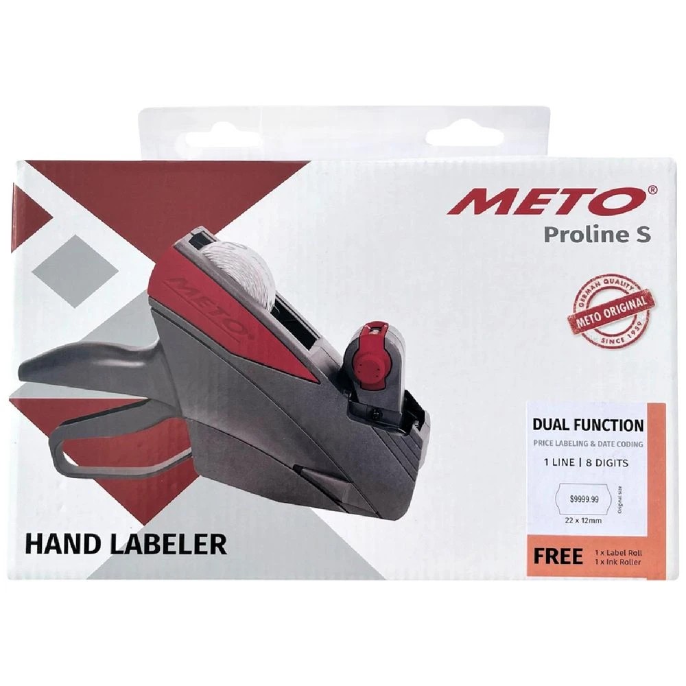 1 Meto 8.22 Price & Date Coder Gun Grey, 1 of 2