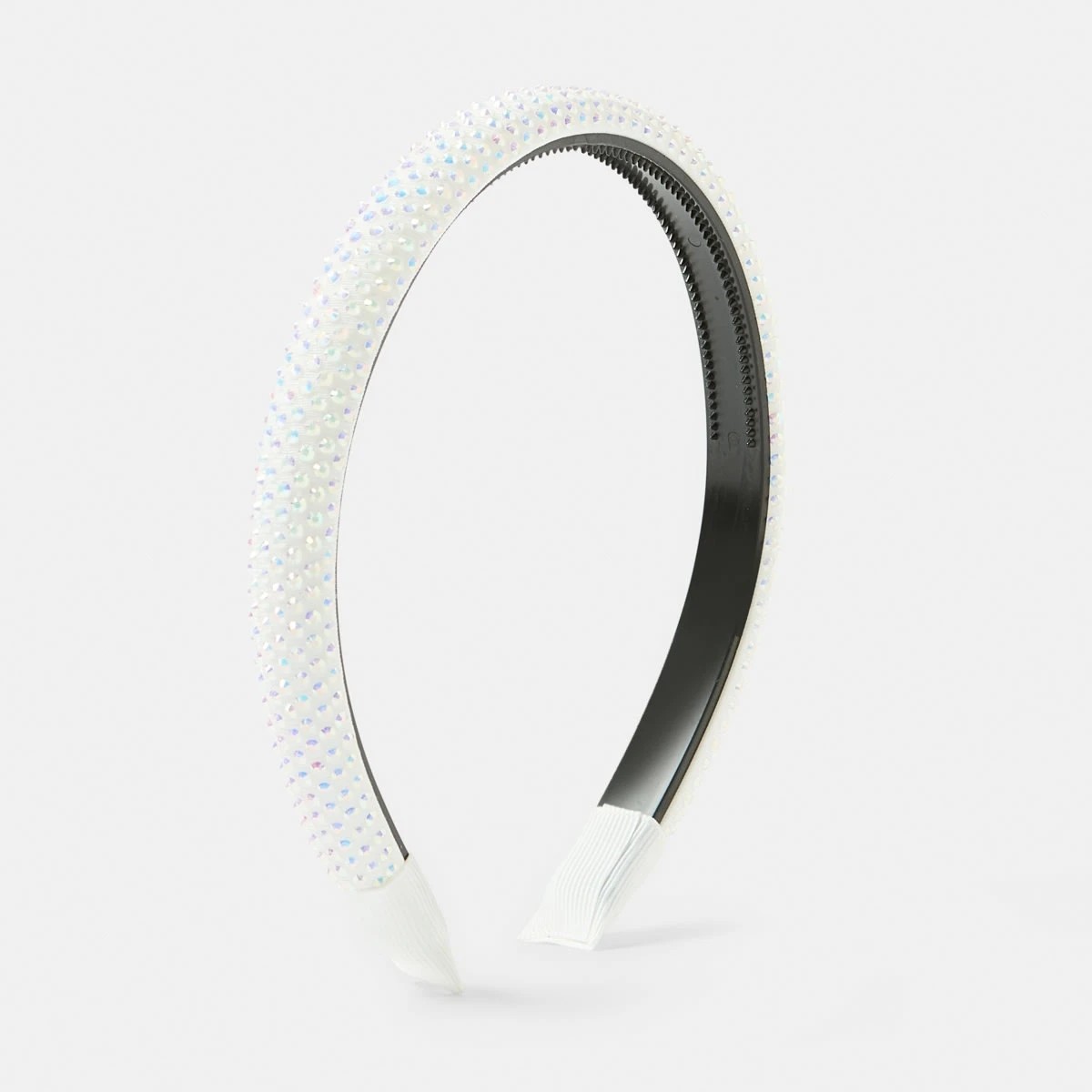 2 Diamante Headband - Cream, 2 of 4