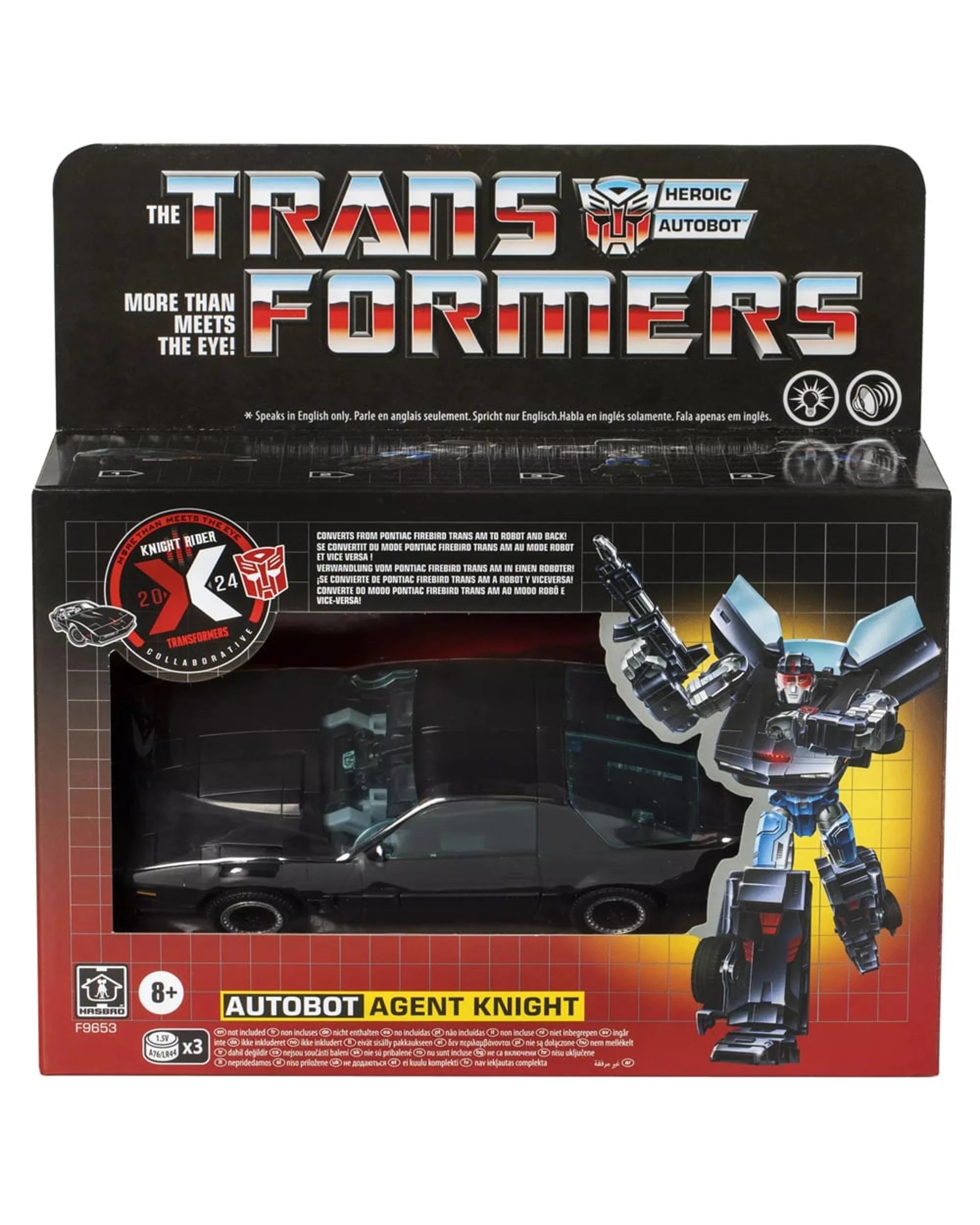 1 Transformers Collaborative Knight Rider x Transformers Autobot Agent Knight, 1 of 4